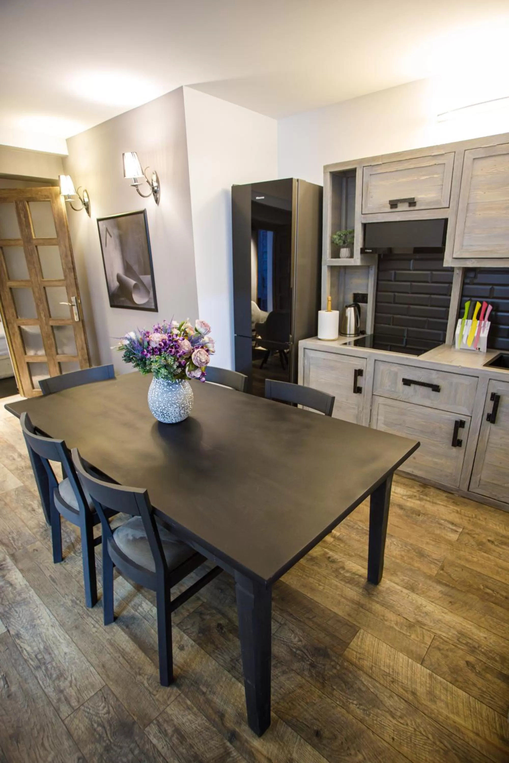 Kitchen or kitchenette in The Phoenix Boutique Hotel