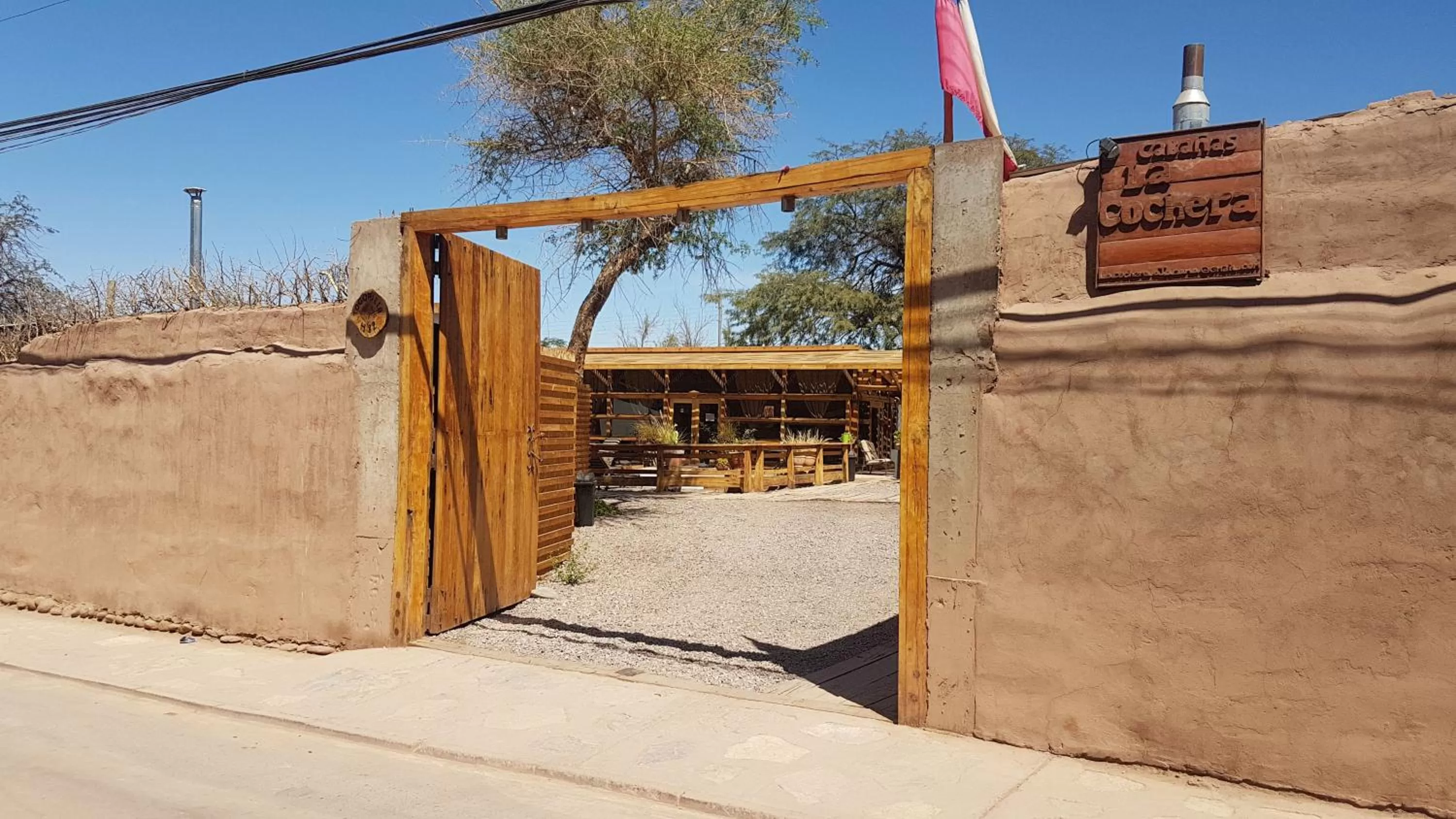 Facade/entrance in Hotel La Cochera