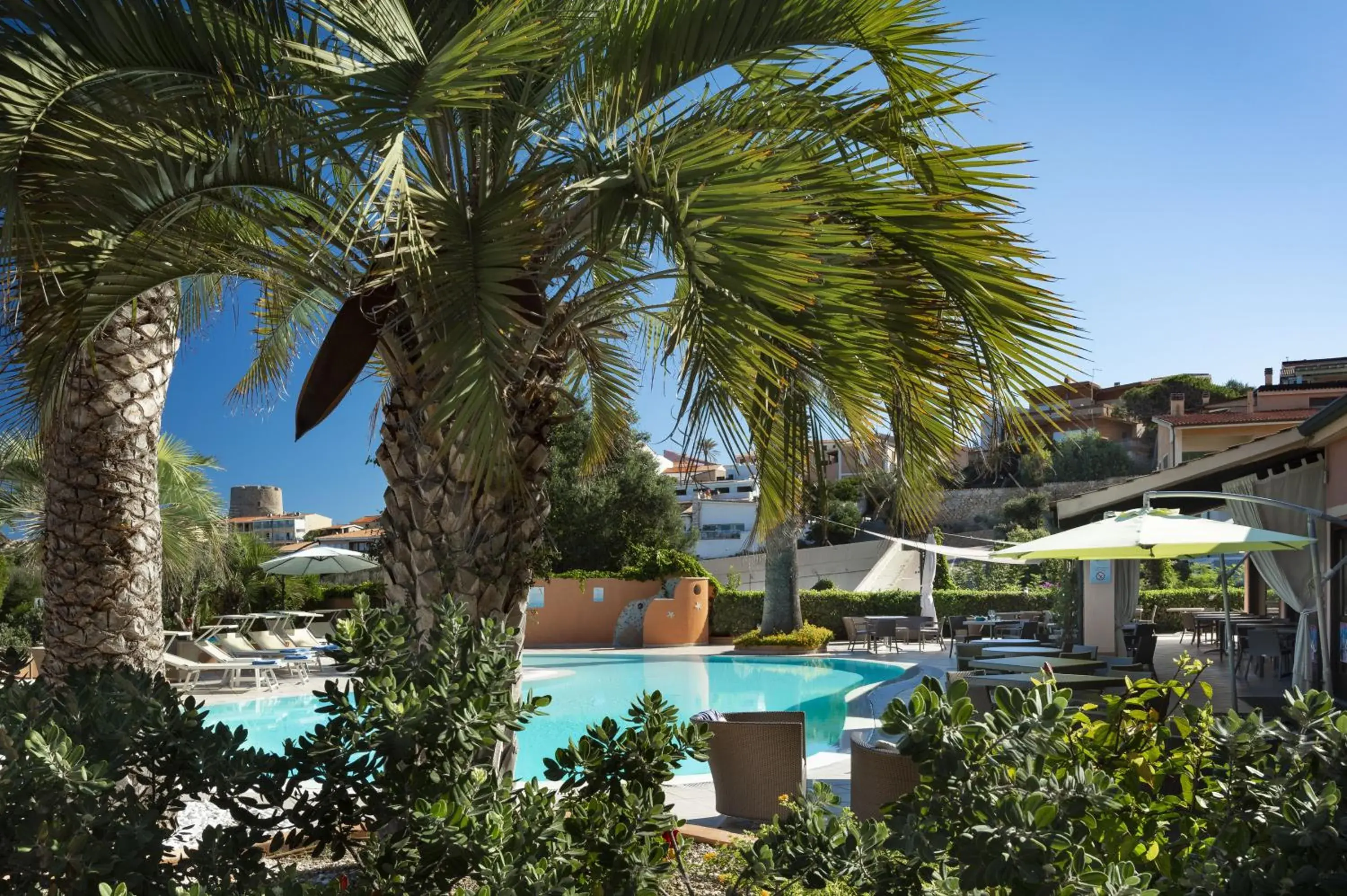 Pool view, Swimming Pool in Hotel Corallaro