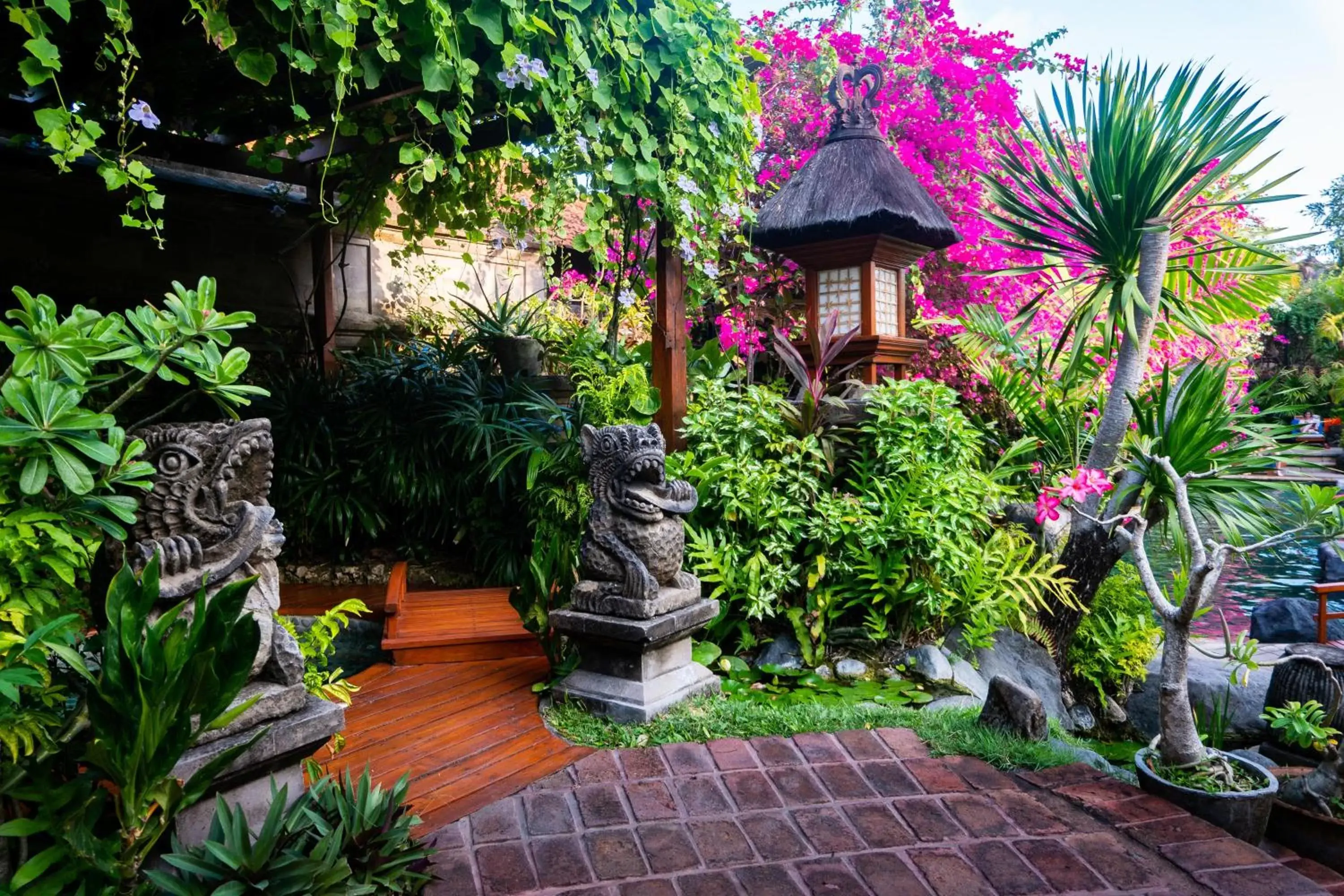 Garden, Property Building in Poppies Bali