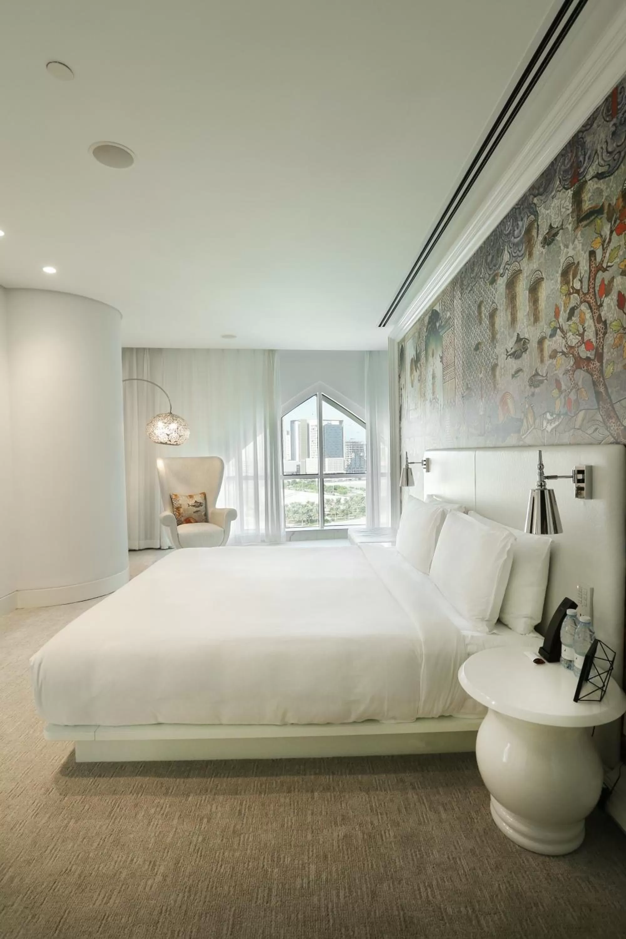 Bedroom, Bed in Mondrian Doha