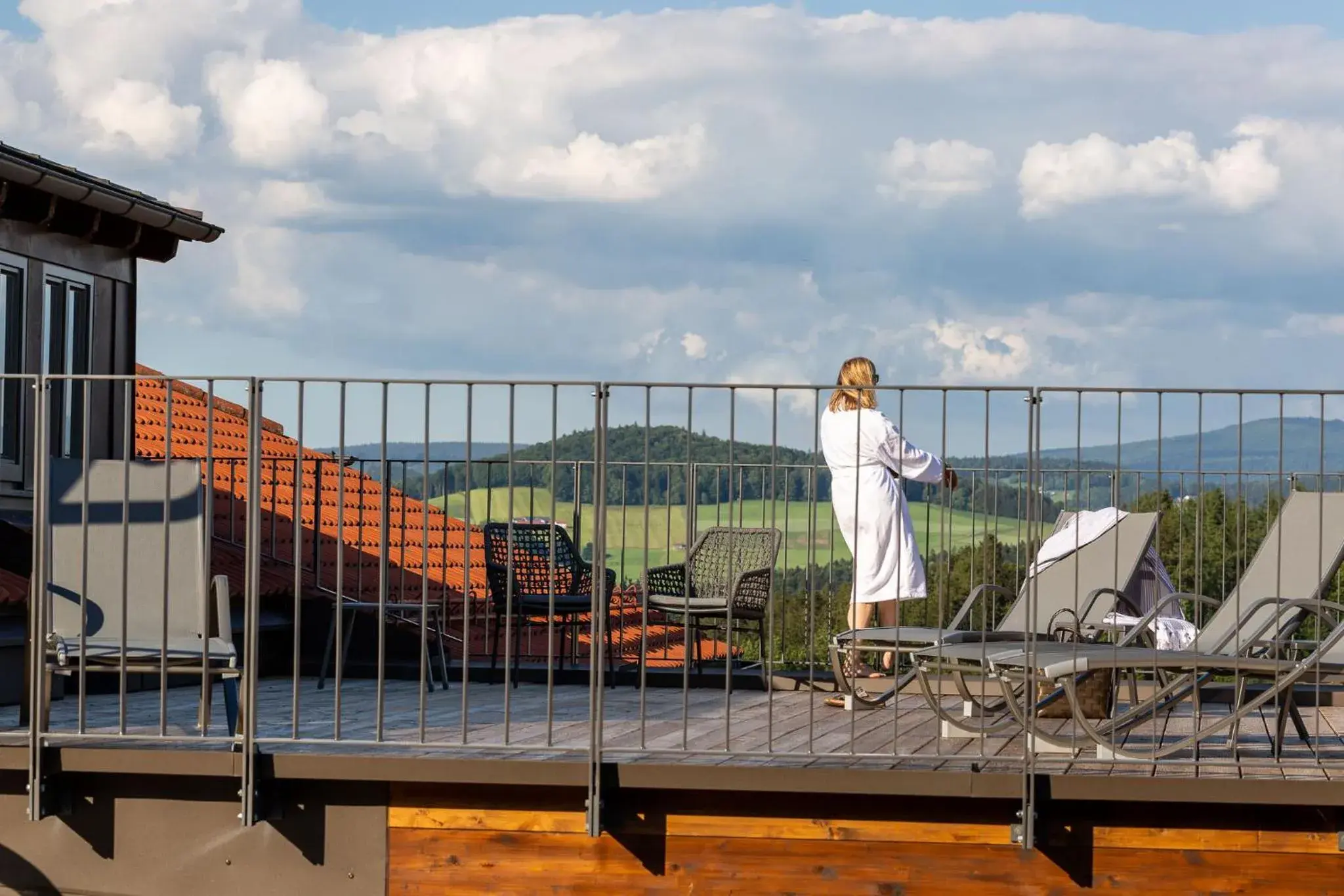 Balcony/Terrace in Landhotel Gottinger