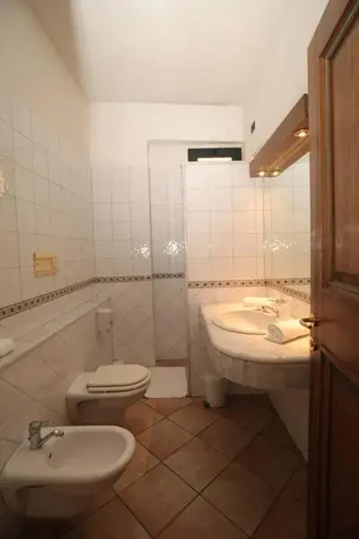 Bathroom in Hotel Belvedere