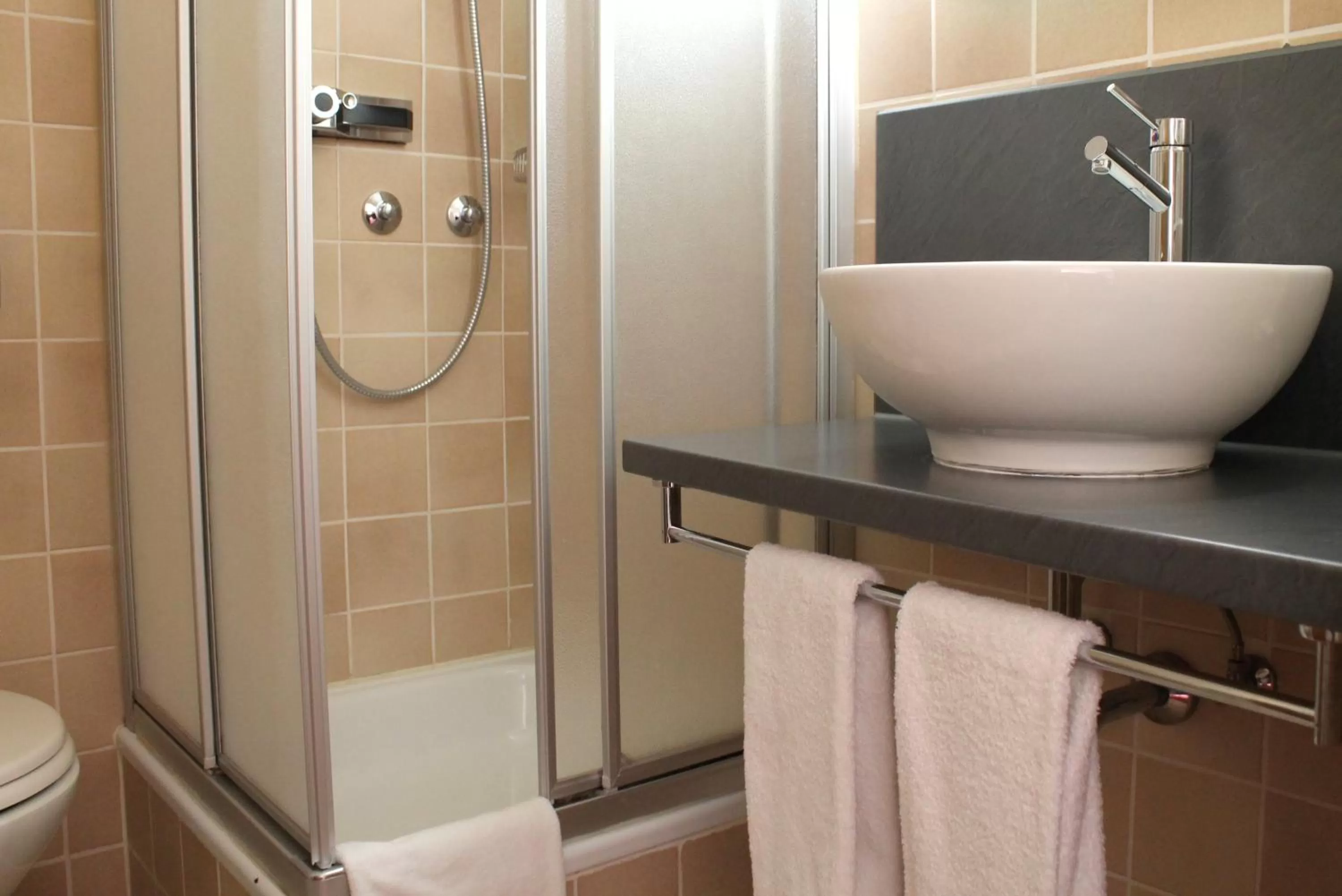 Bathroom in Hotel am Bad