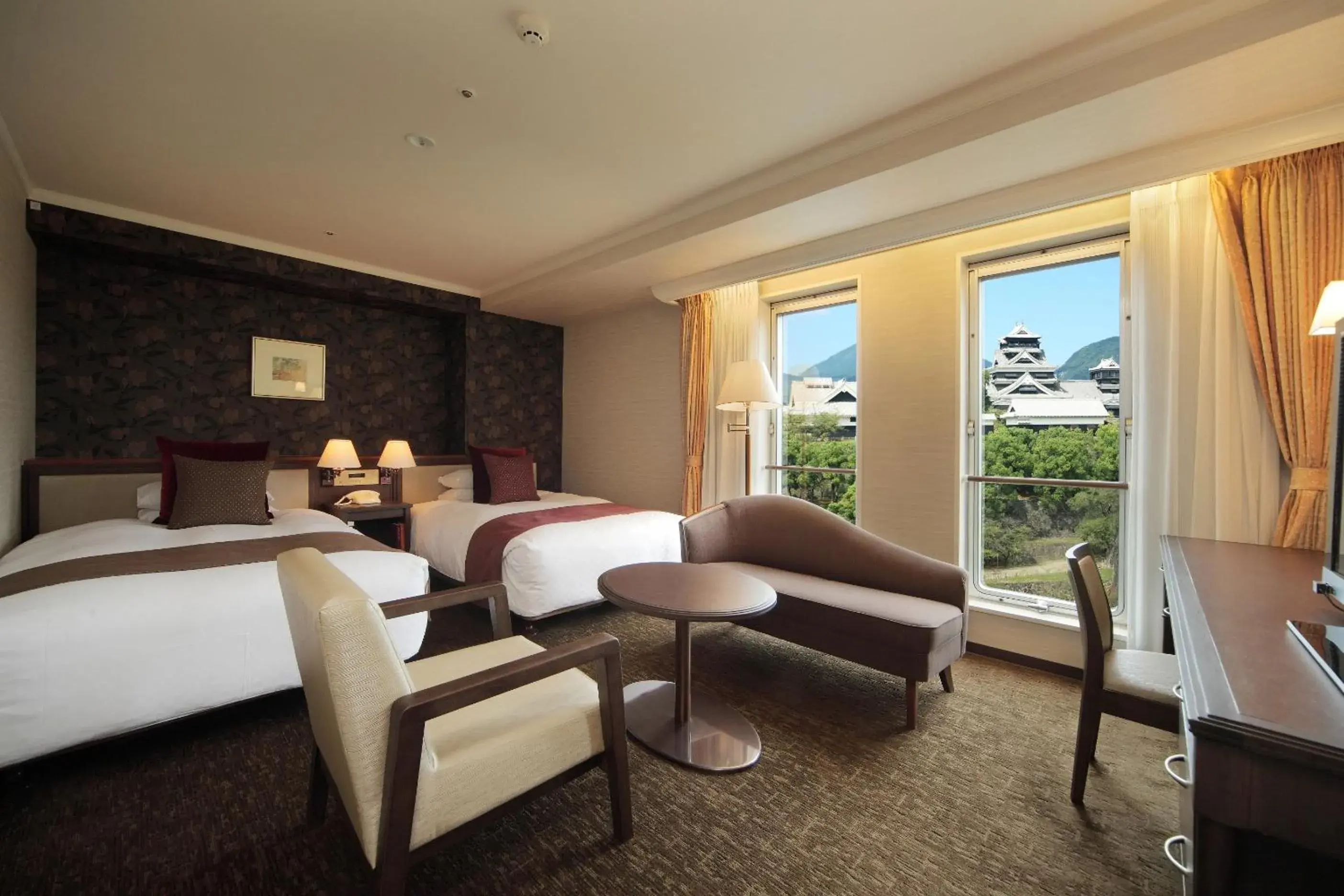 Photo of the whole room in Kumamoto Hotel Castle