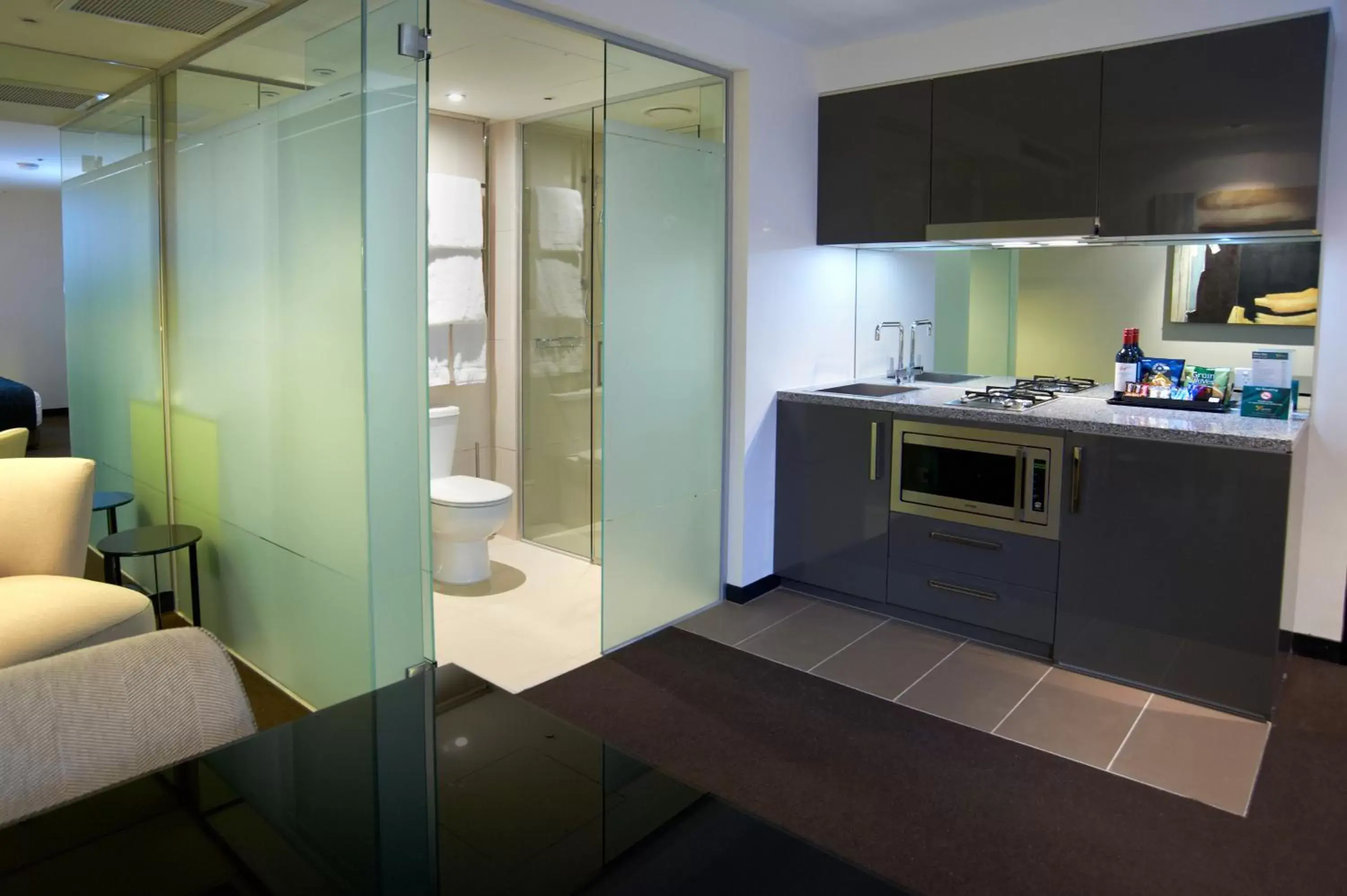 Kitchen/Kitchenette in Corporate Living Accommodation Hawthorn