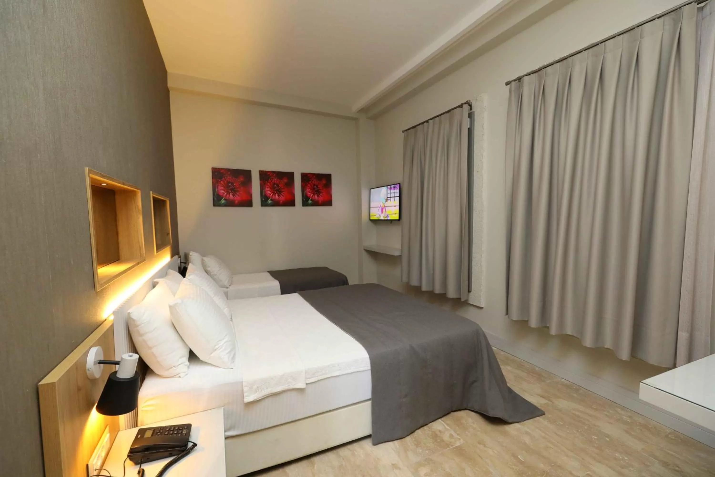 Bed in Ariel Hotel Alaçatı