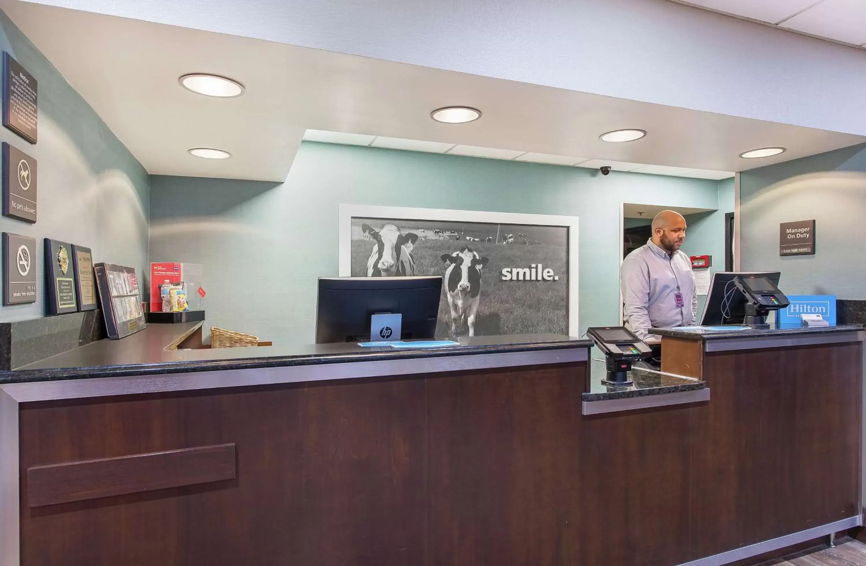 Lobby or reception in Hampton Inn Cullman