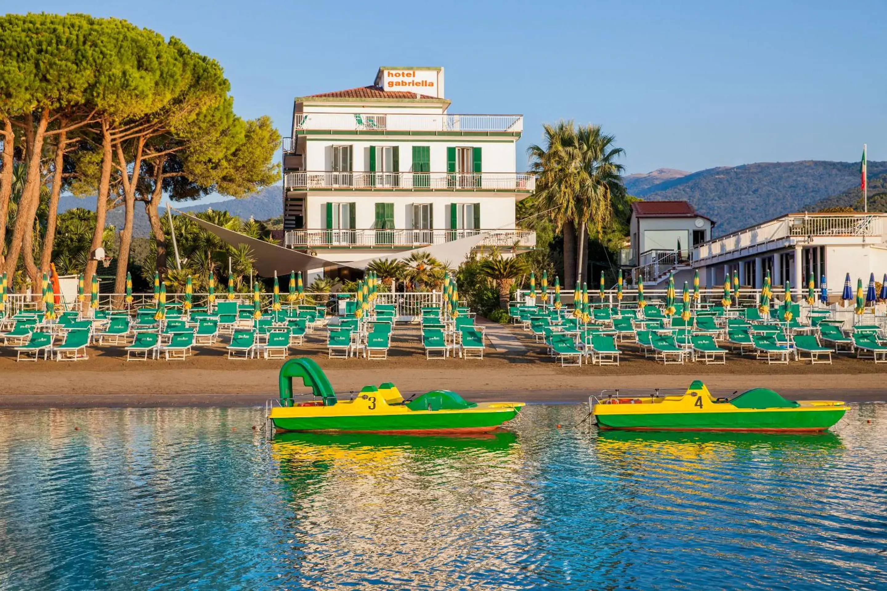 Beach, Property Building in Hotel Gabriella