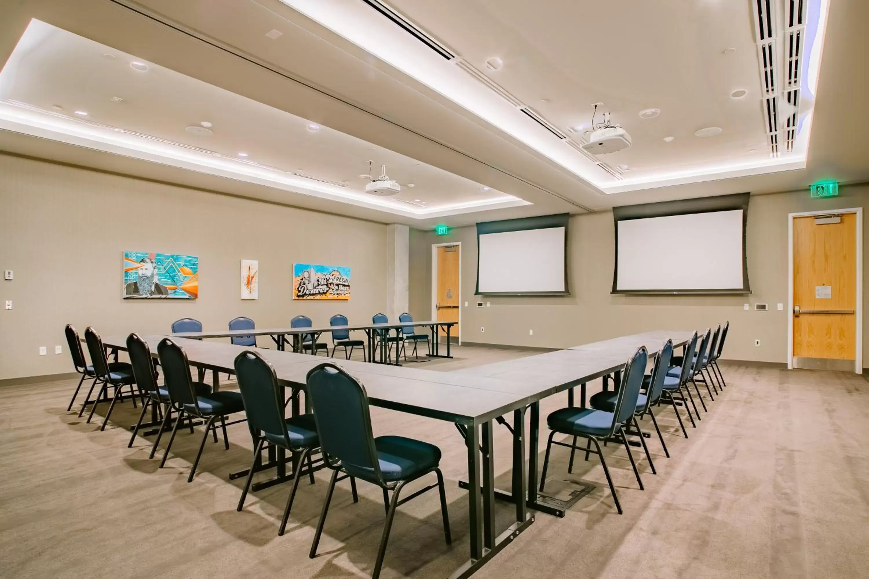 Meeting/conference room in Hotel Indigo Denver Downtown - Union Station, an IHG Hotel