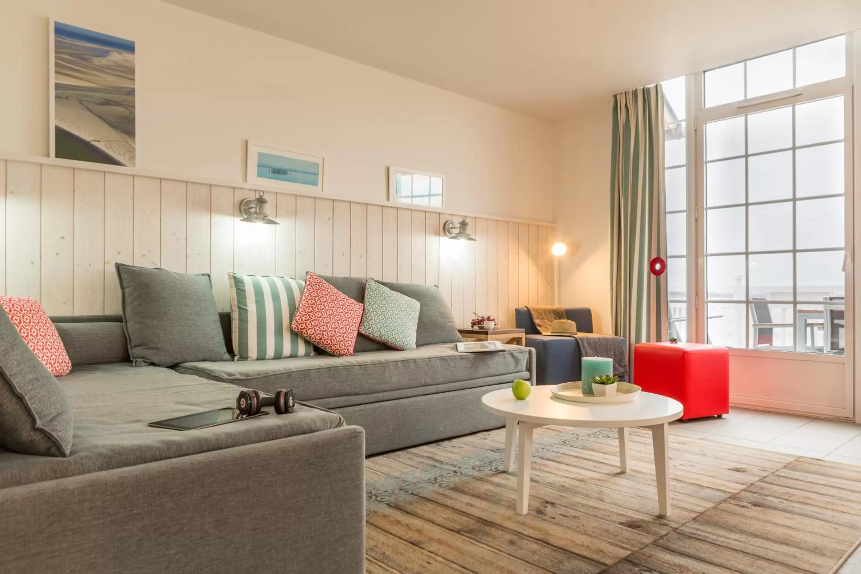 Living room, Seating Area in Pierre & Vacances Premium Résidence de la Plage