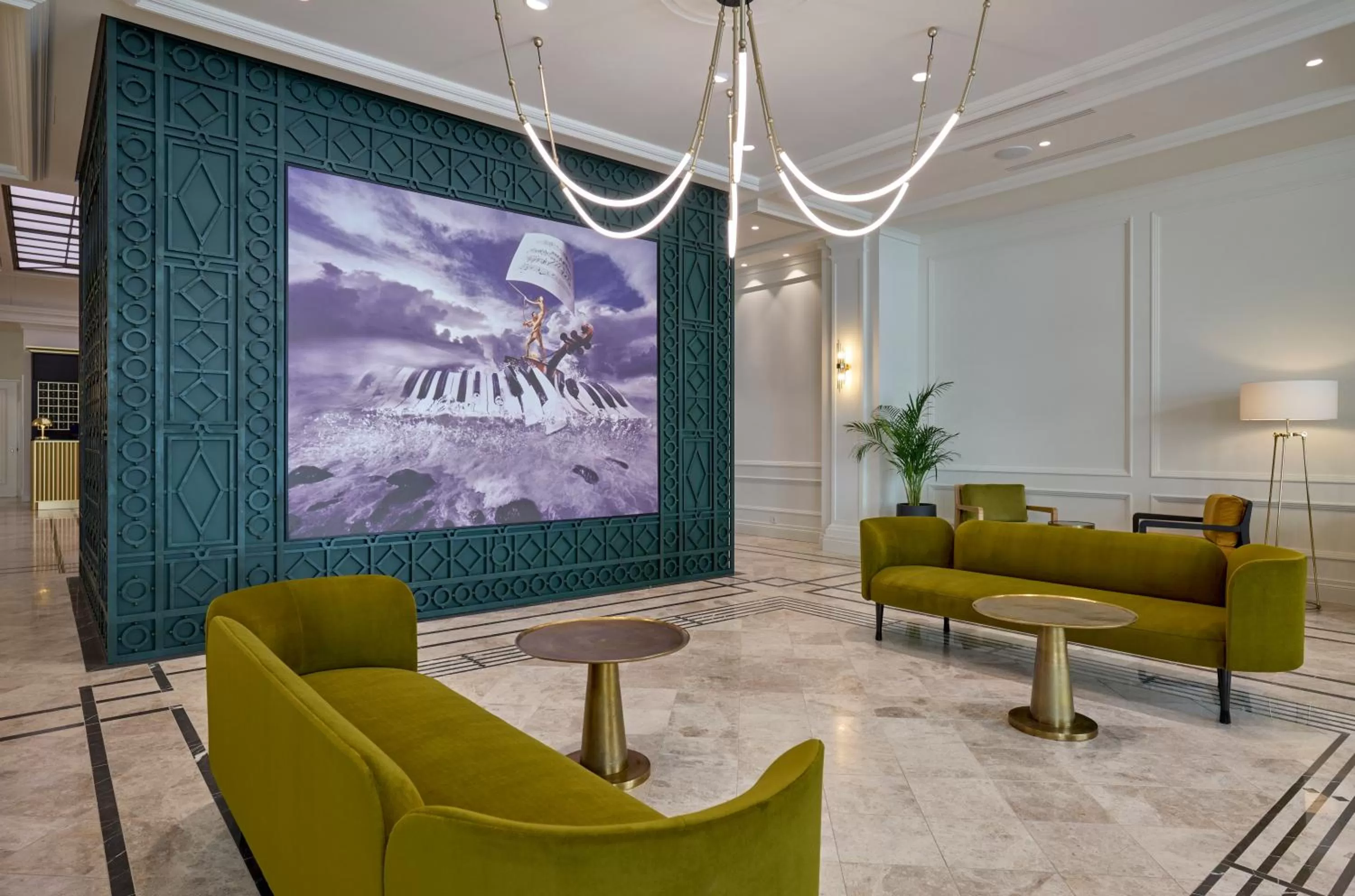 Lobby or reception in Hotel Saski Krakow Curio Collection by Hilton