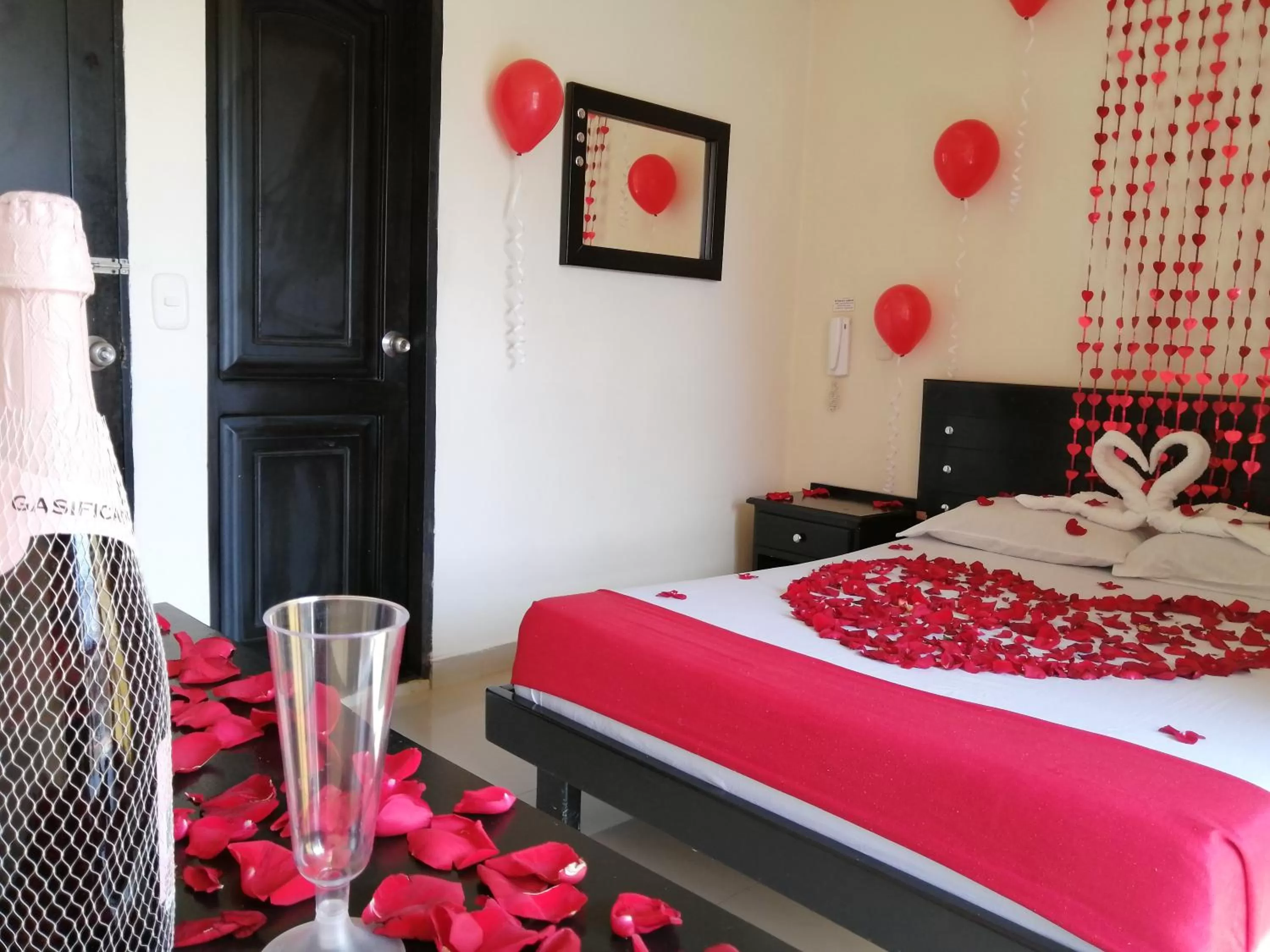 Bed in Hotel Portal Dorado