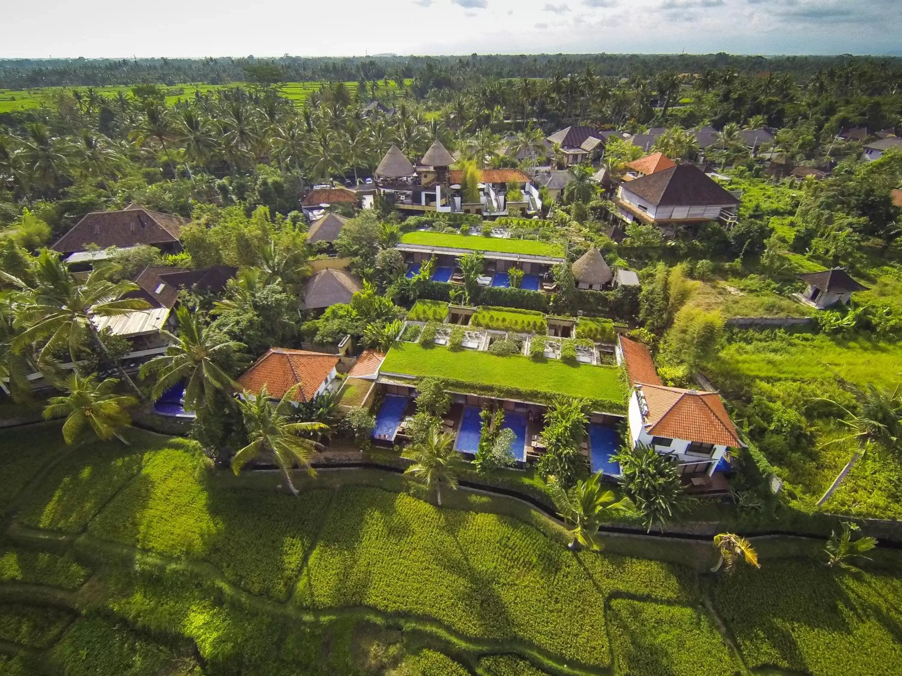 Bird's eye view, Bird's-eye View in Ubud Green Resort Villas Powered by Archipelago