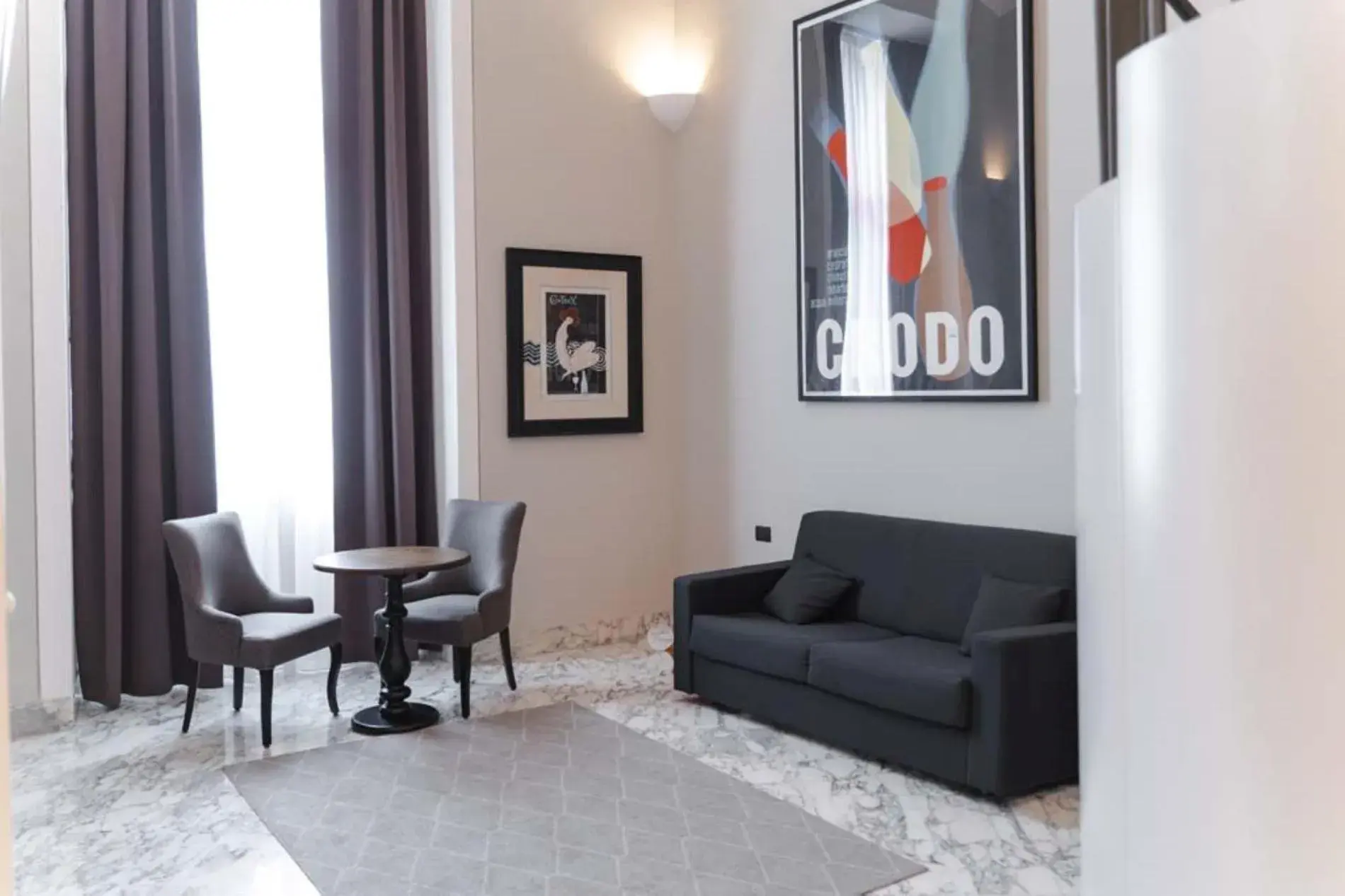 Living room, Seating Area in Hotel De Ville