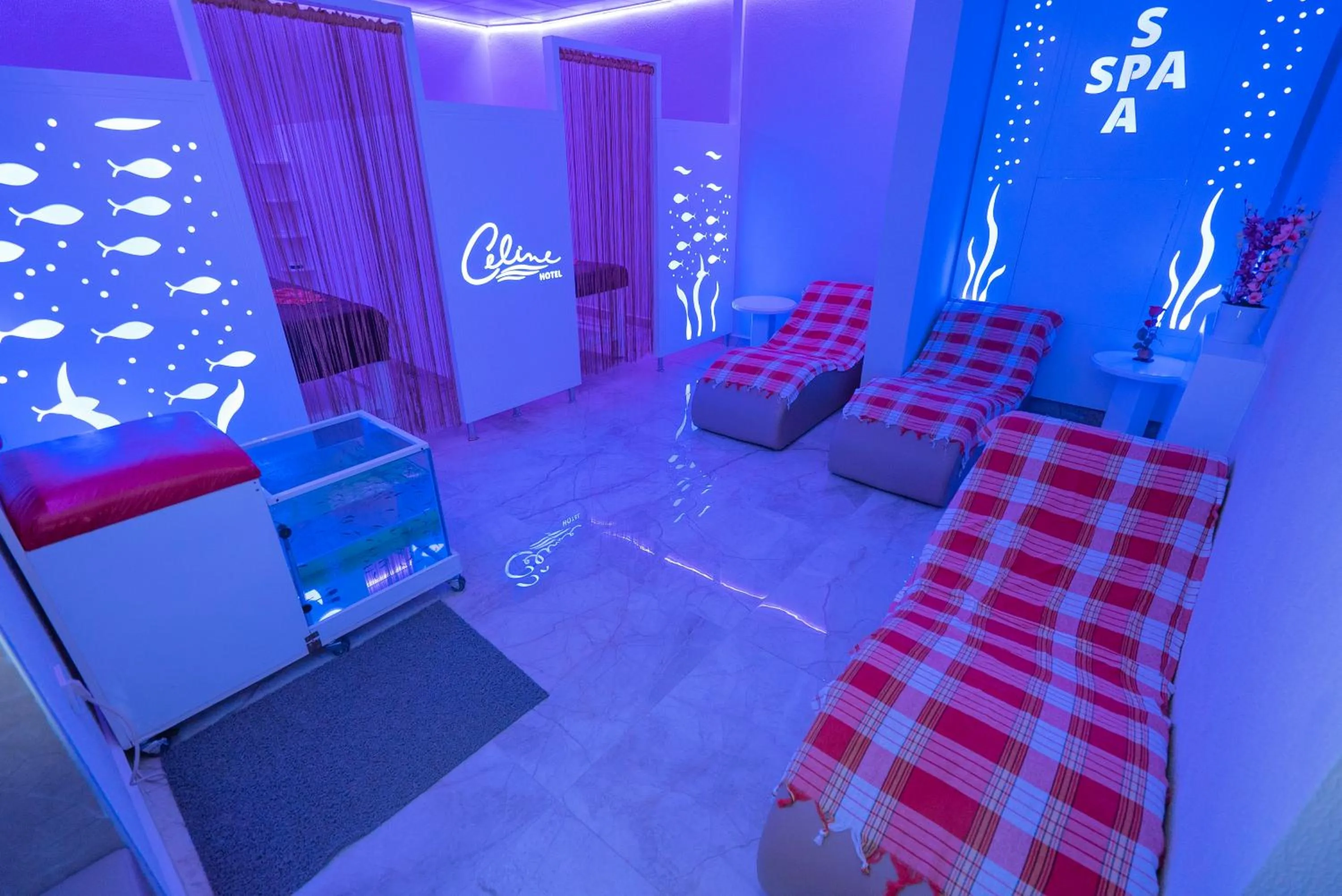 Sauna in Kleopatra Celine Hotel