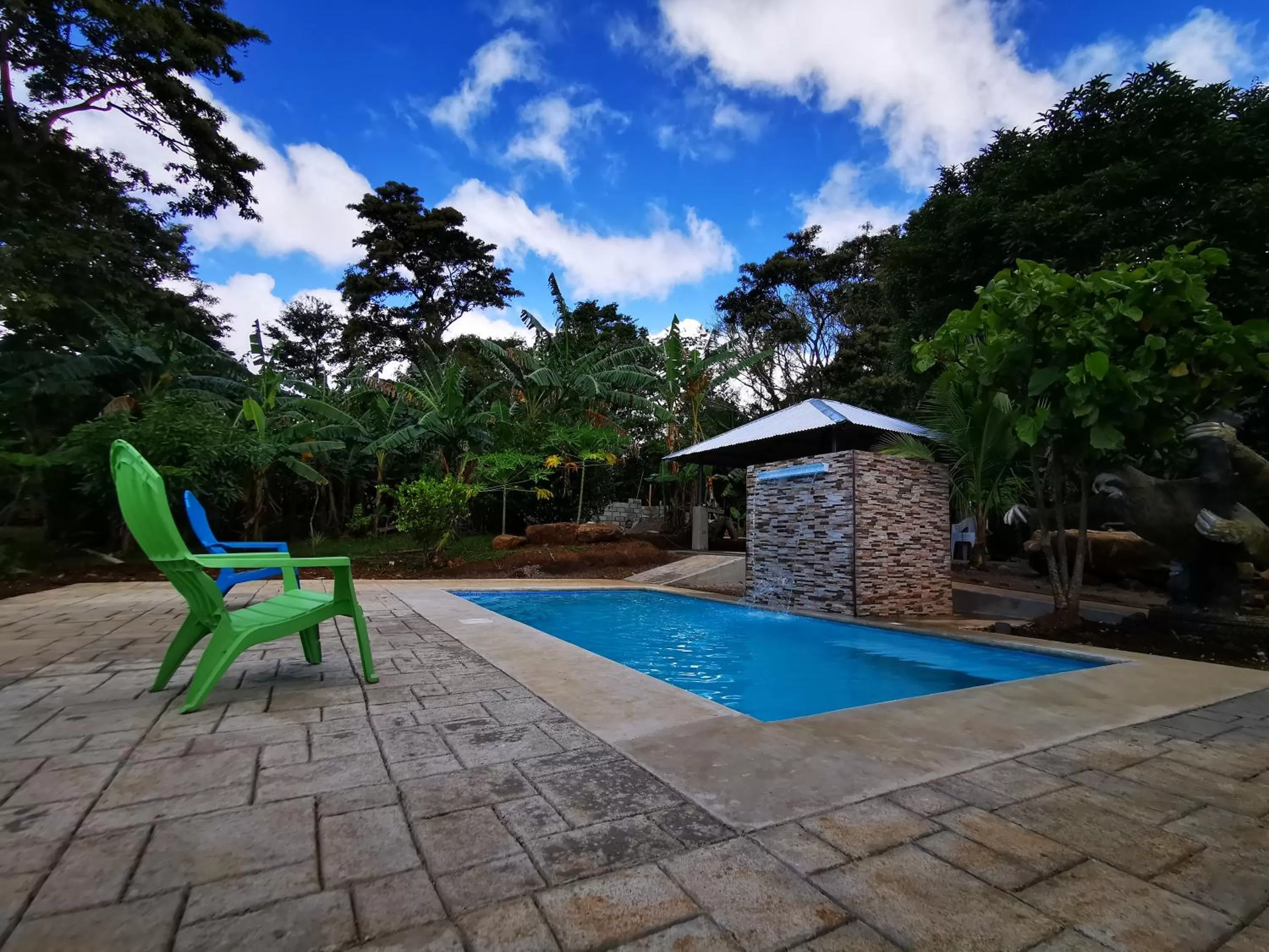 Swimming pool in Agutipaca Bungalows