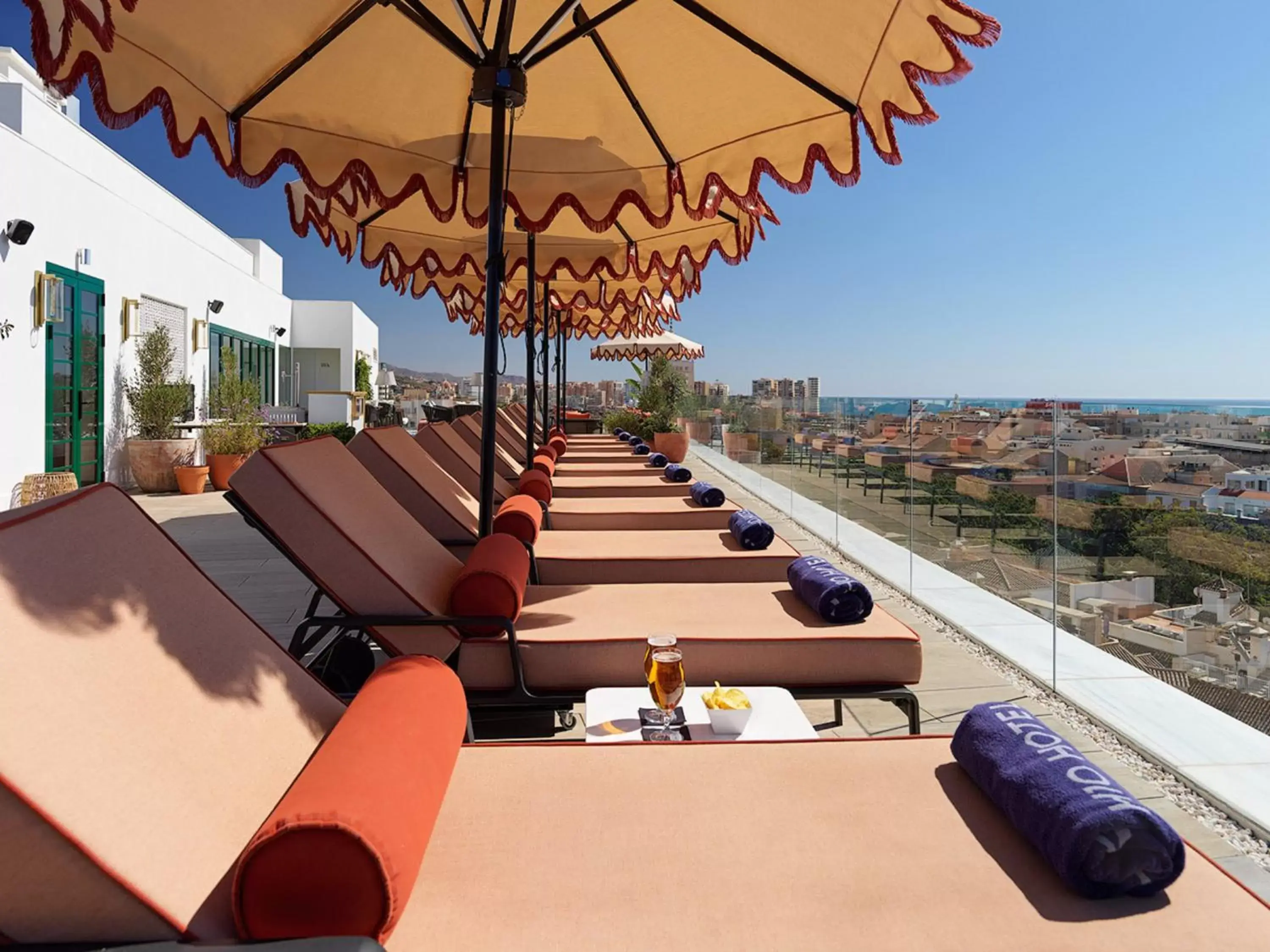 Balcony/Terrace in H10 Croma Málaga