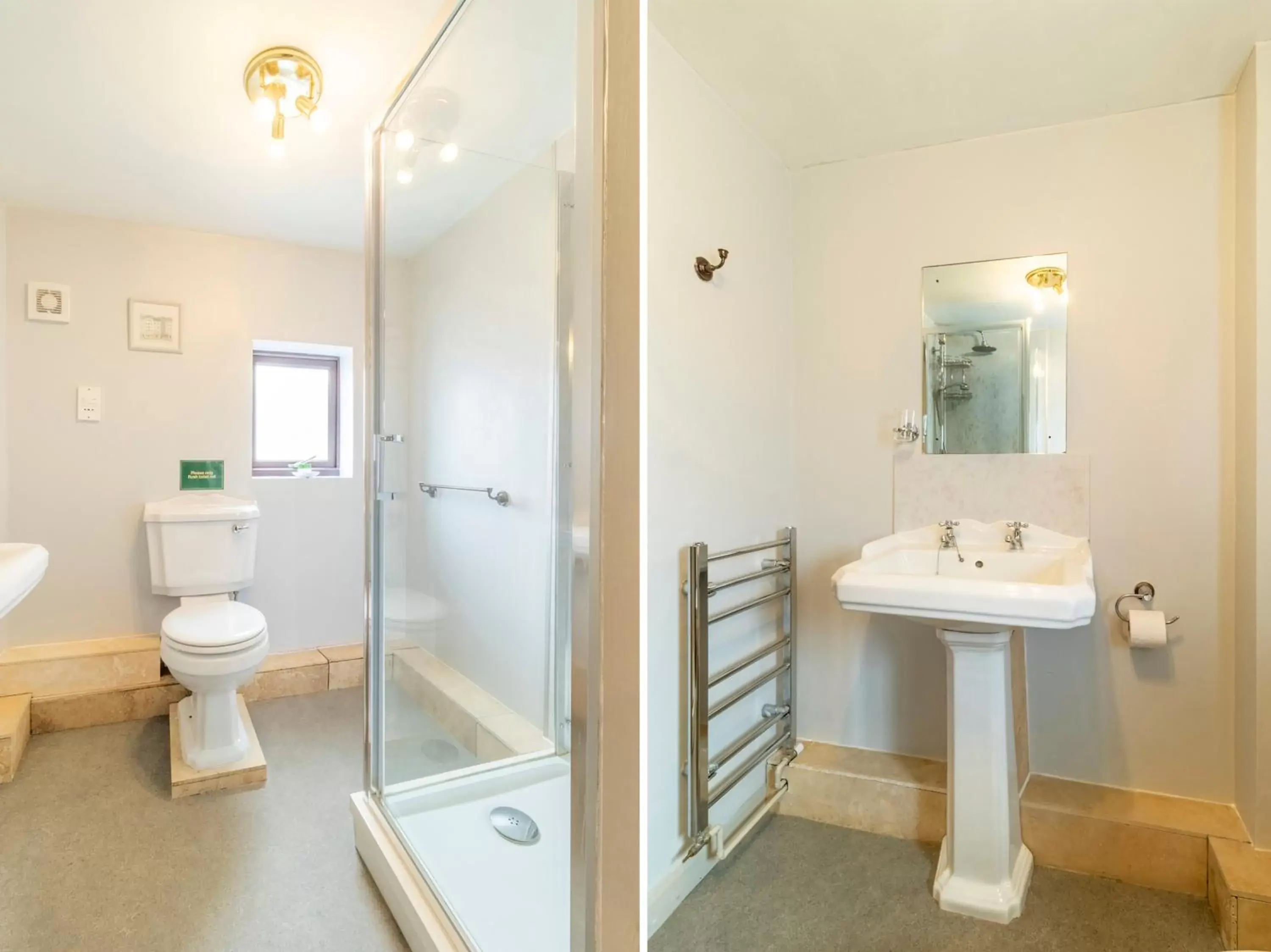 Bathroom in OYO Elm Farm Country House, Norwich Airport