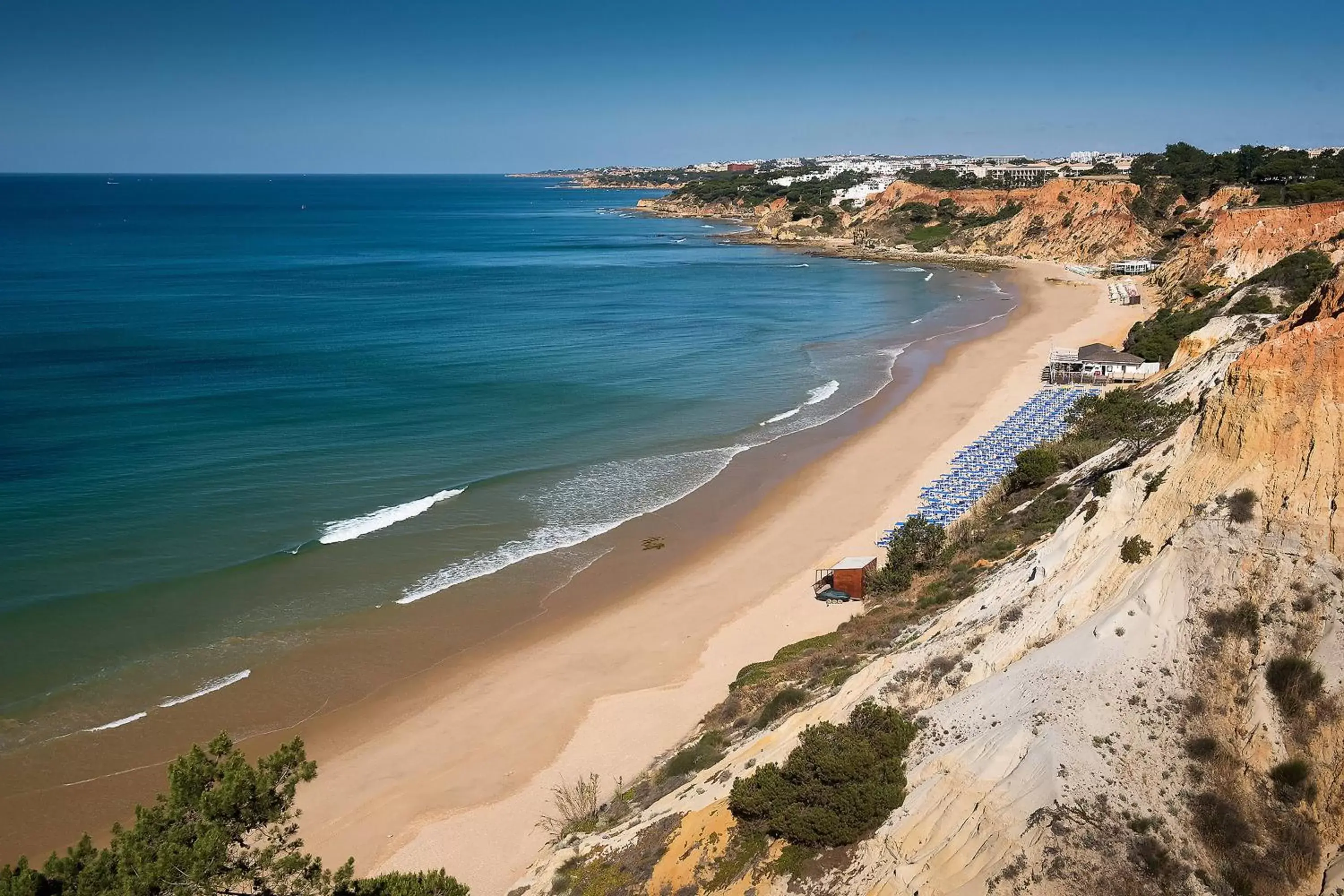 Property building, Beach in Pine Cliffs Ocean Suites, a Luxury Collection Resort & Spa, Algarve