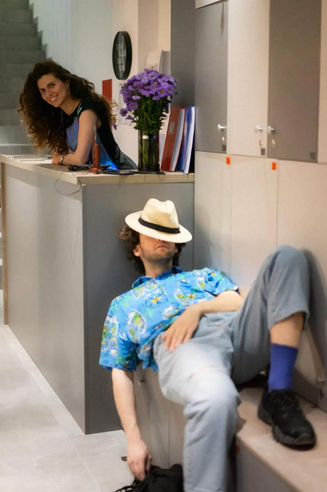 Lobby or reception in Good People Design Hostel Lobby or reception in Good People Design Hostel