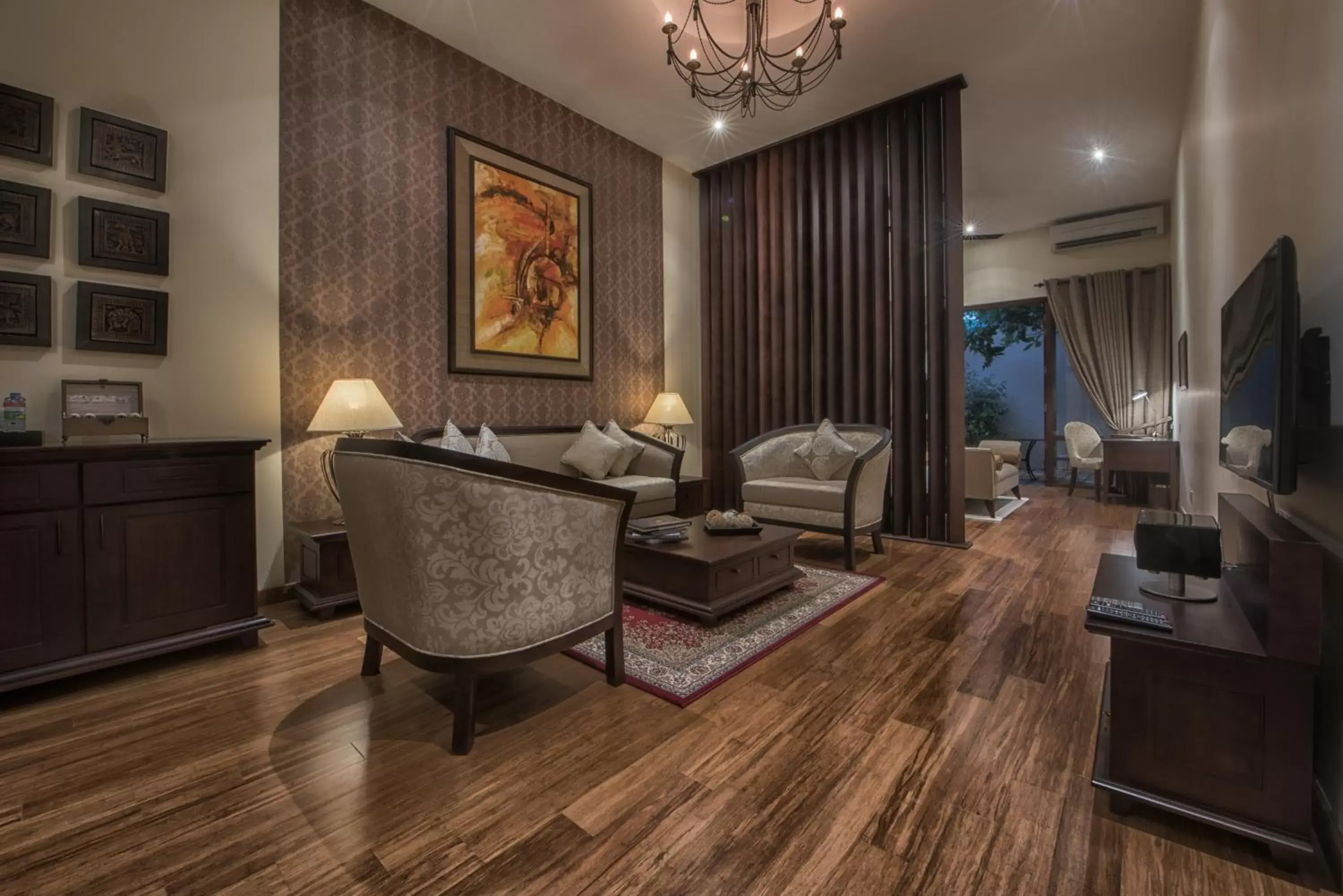 Living room, Seating Area in Uga Residence