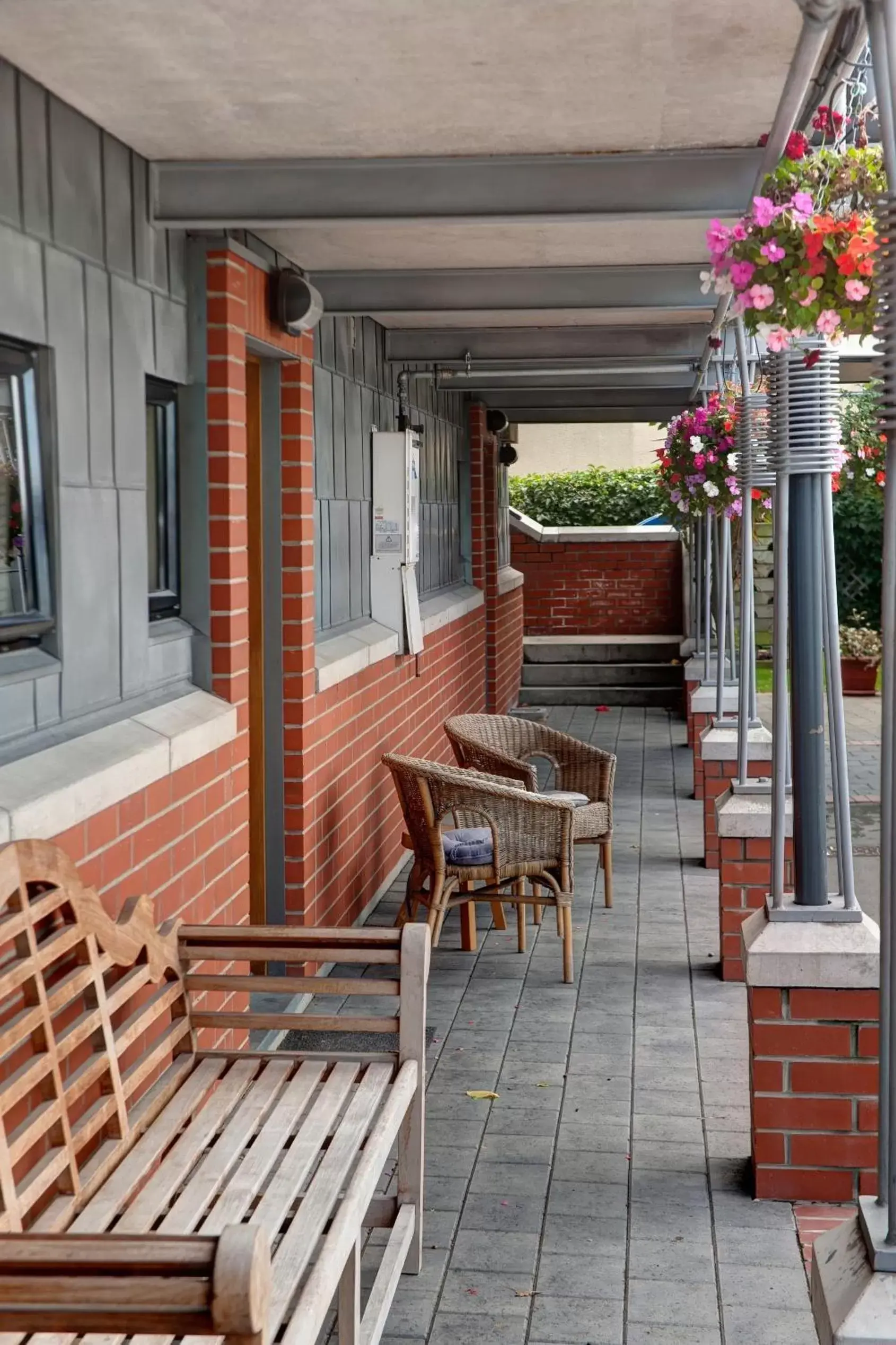 Patio in Country Glen Lodge