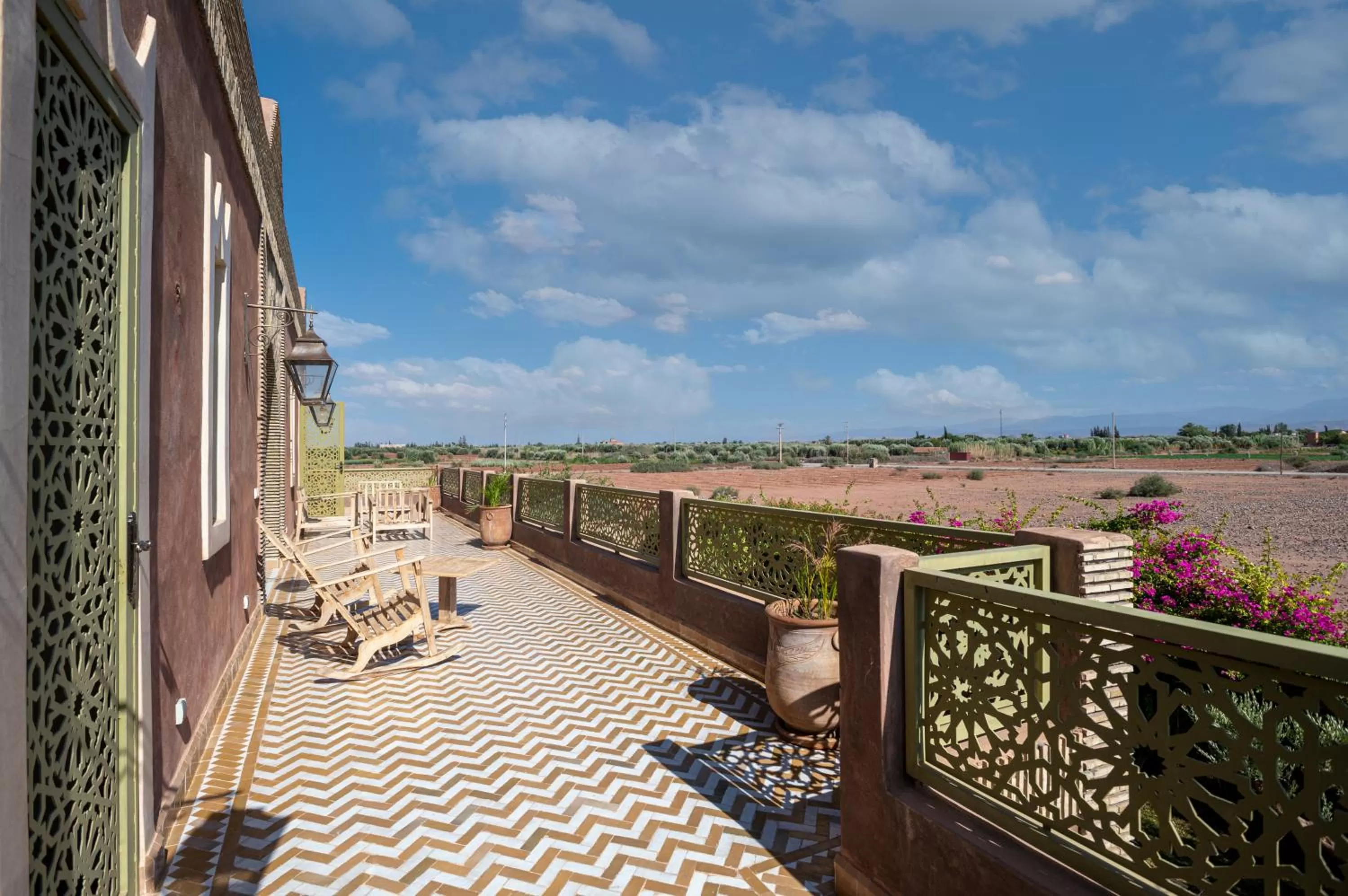 Balcony/Terrace in Maria Towers , Palais Table d'hôtes & SPA