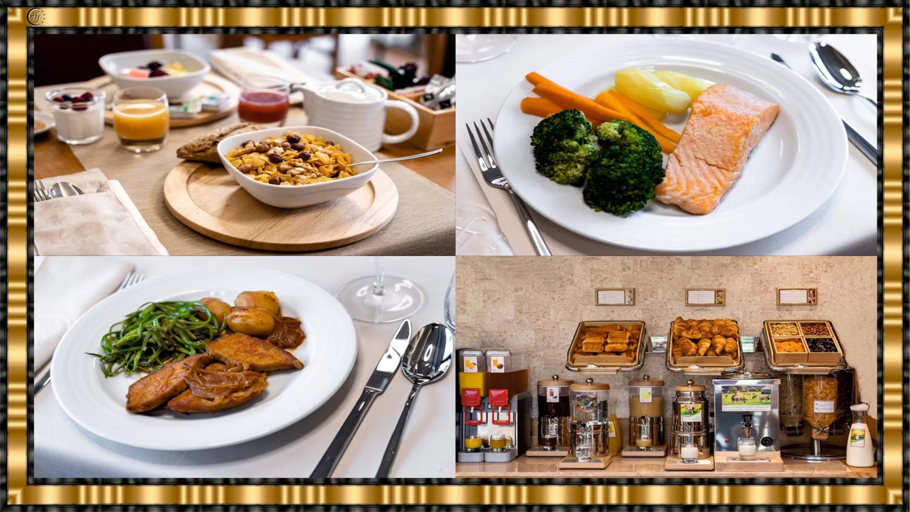 Food in Hotel Jaguar Oporto - is Near the Metro has Free Parking and a Free Shuttle Service between the Airport and the Hotel from 7AM to 8PM