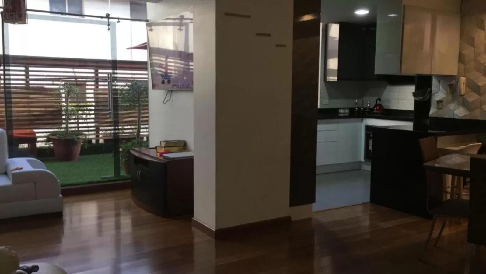 Kitchen or kitchenette in Misuitehotel La Carolina Quito