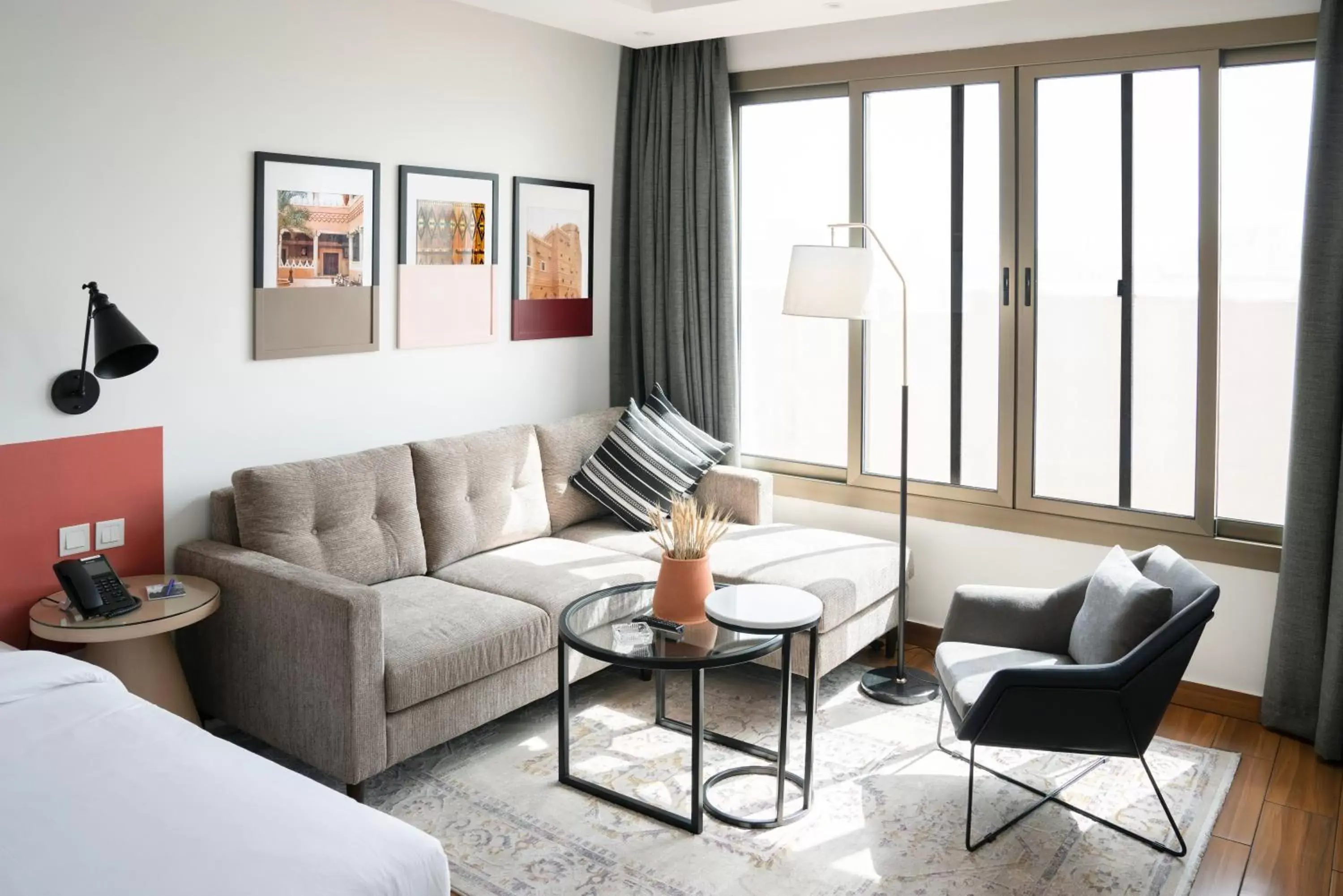 Living room, Bed in Dara Qurtubah Hotel Living room, Bed in Dara Qurtubah Hotel