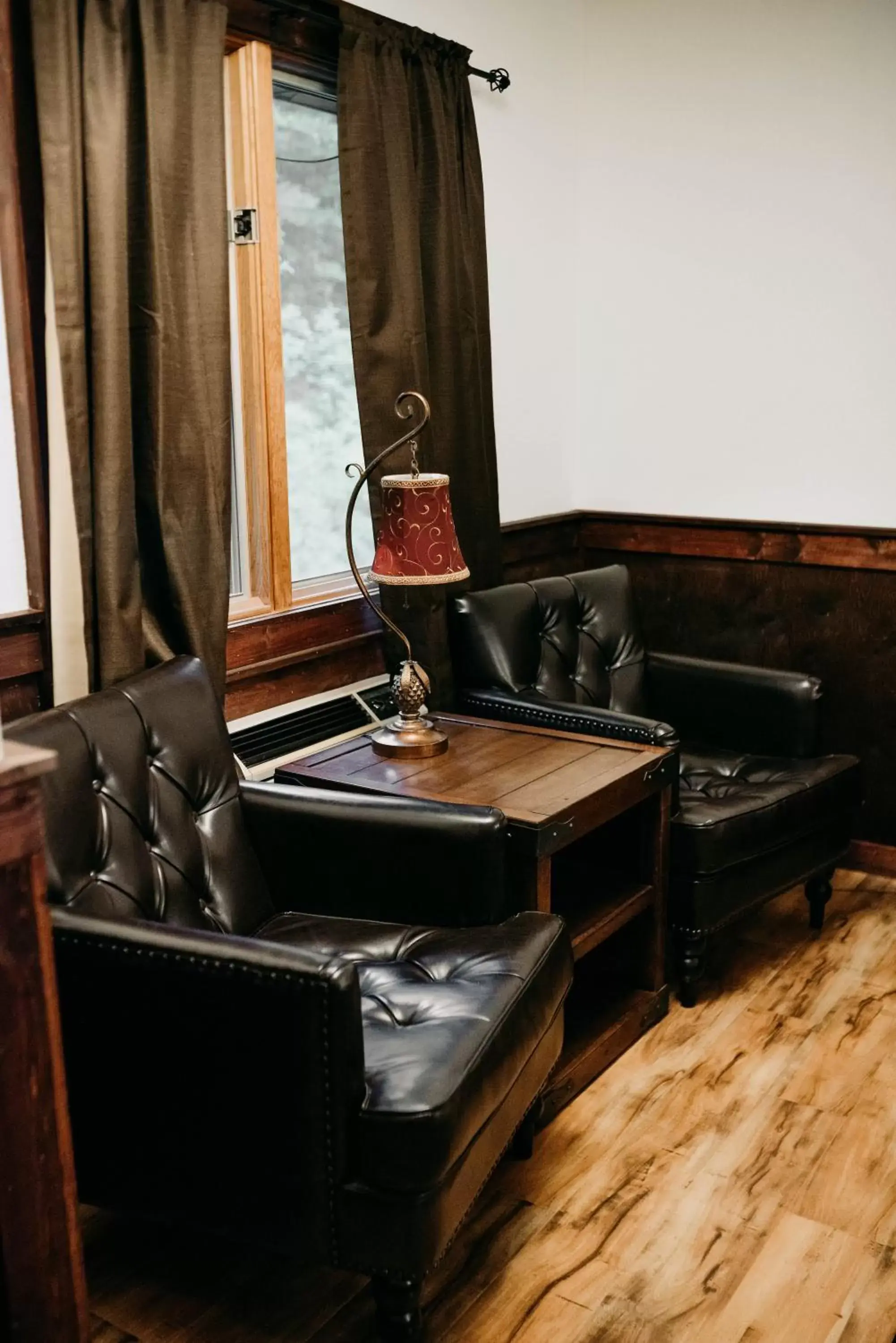 Seating Area in Sylvan Valley Lodge and Cellars