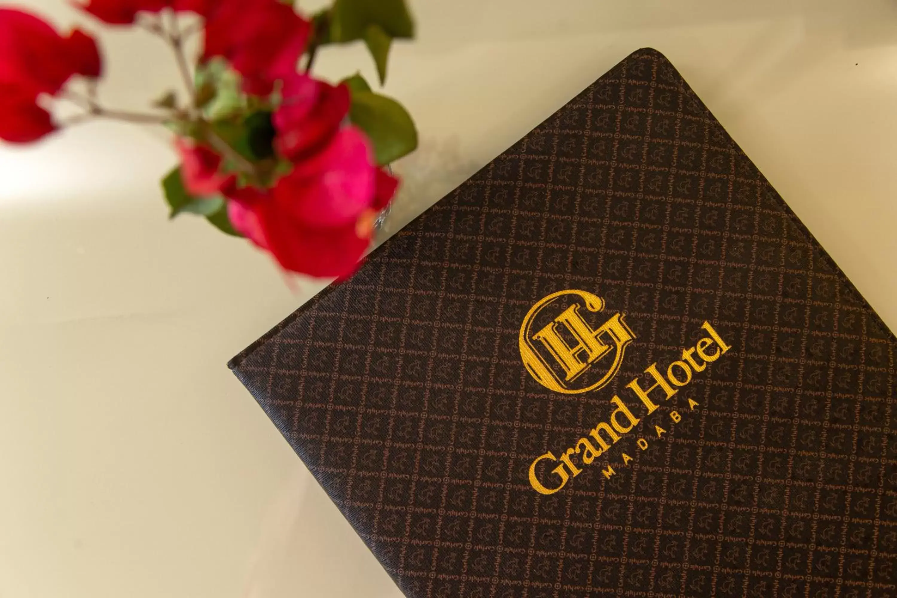Logo/Certificate/Sign in Grand Hotel Madaba