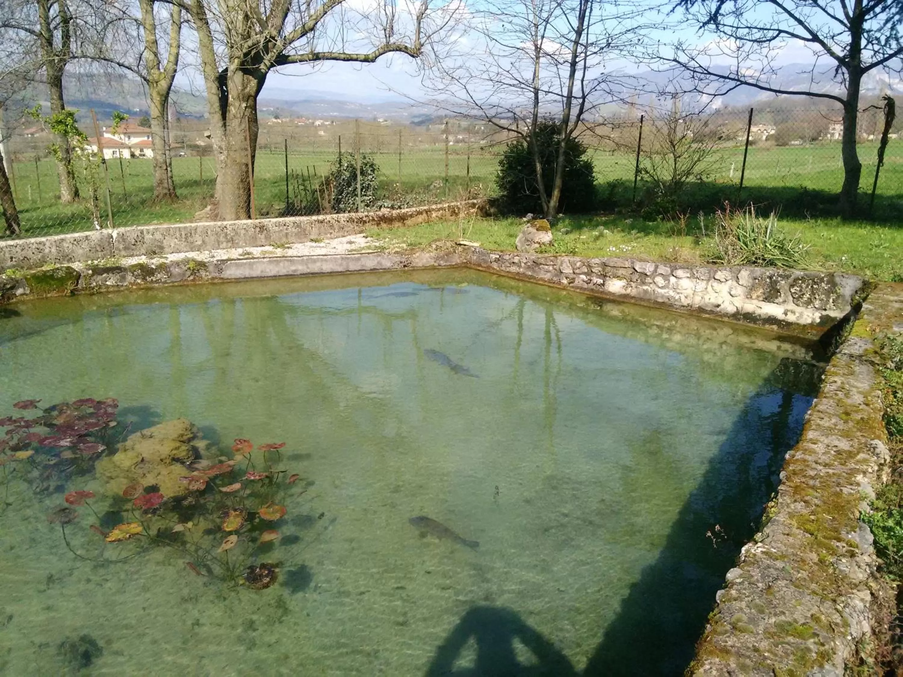 Garden view in L'Estapade des Tourelons