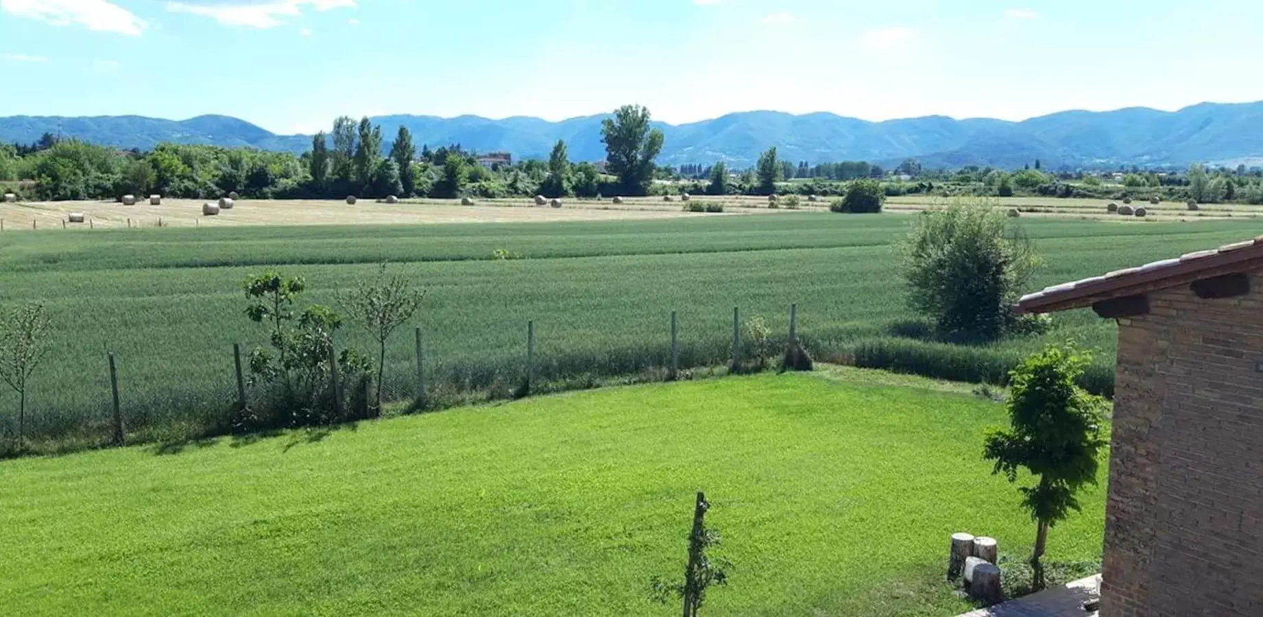 Bird's eye view in Il Casale dei Nonni