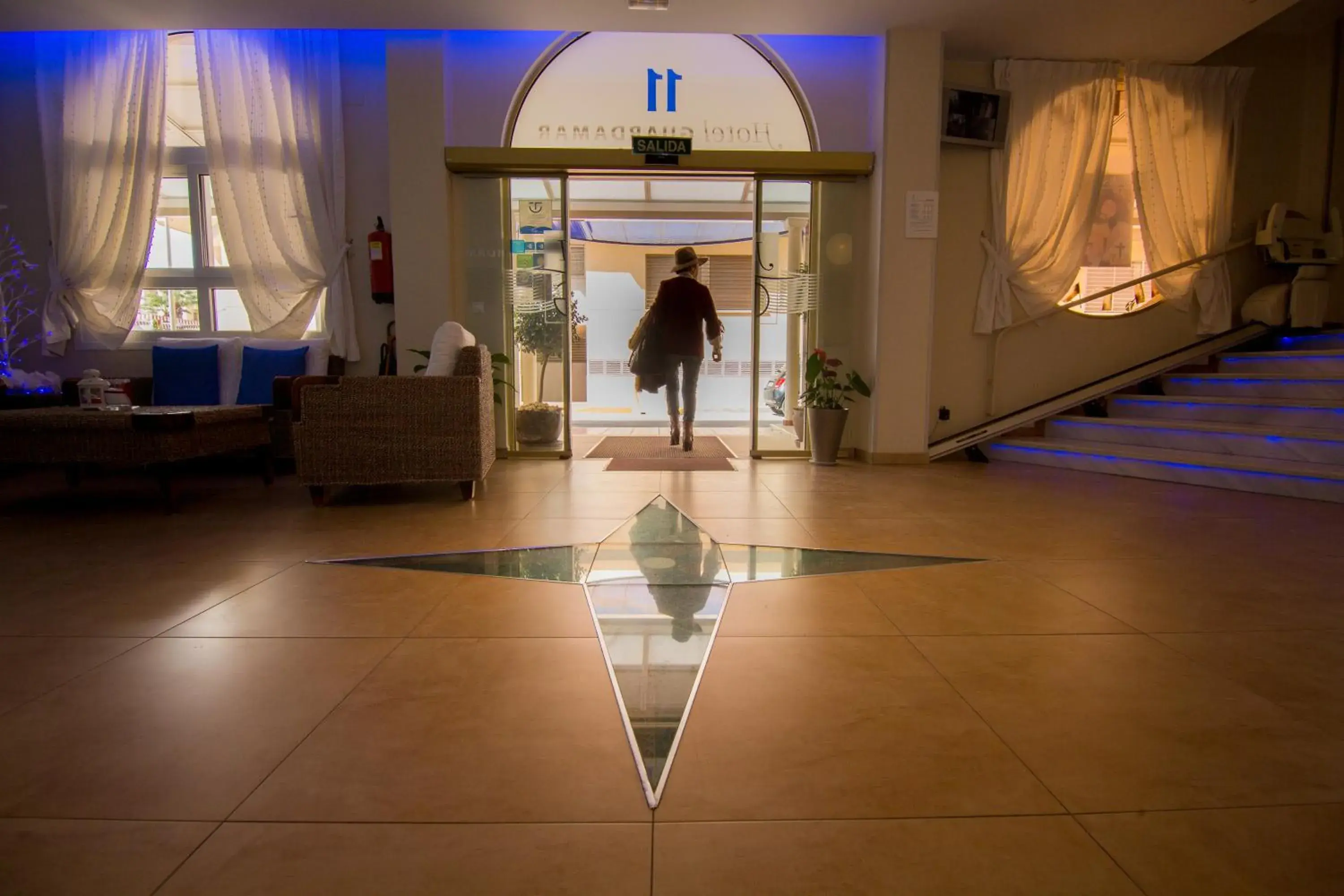 Lobby or reception in Hotel Guardamar