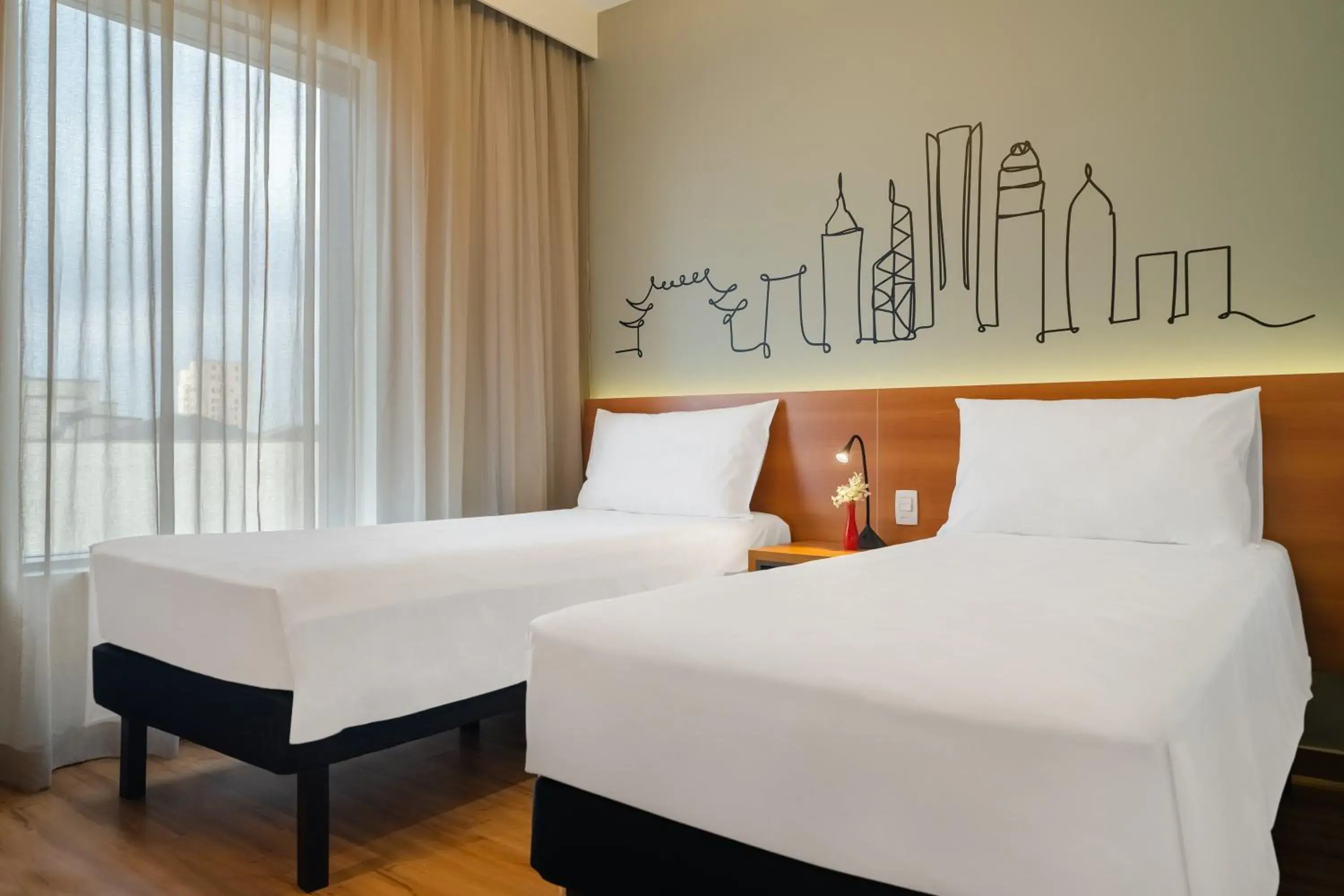 Photo of the whole room, Bed in Ibis Styles SP Centro Photo of the whole room, Bed in Ibis Styles SP Centro