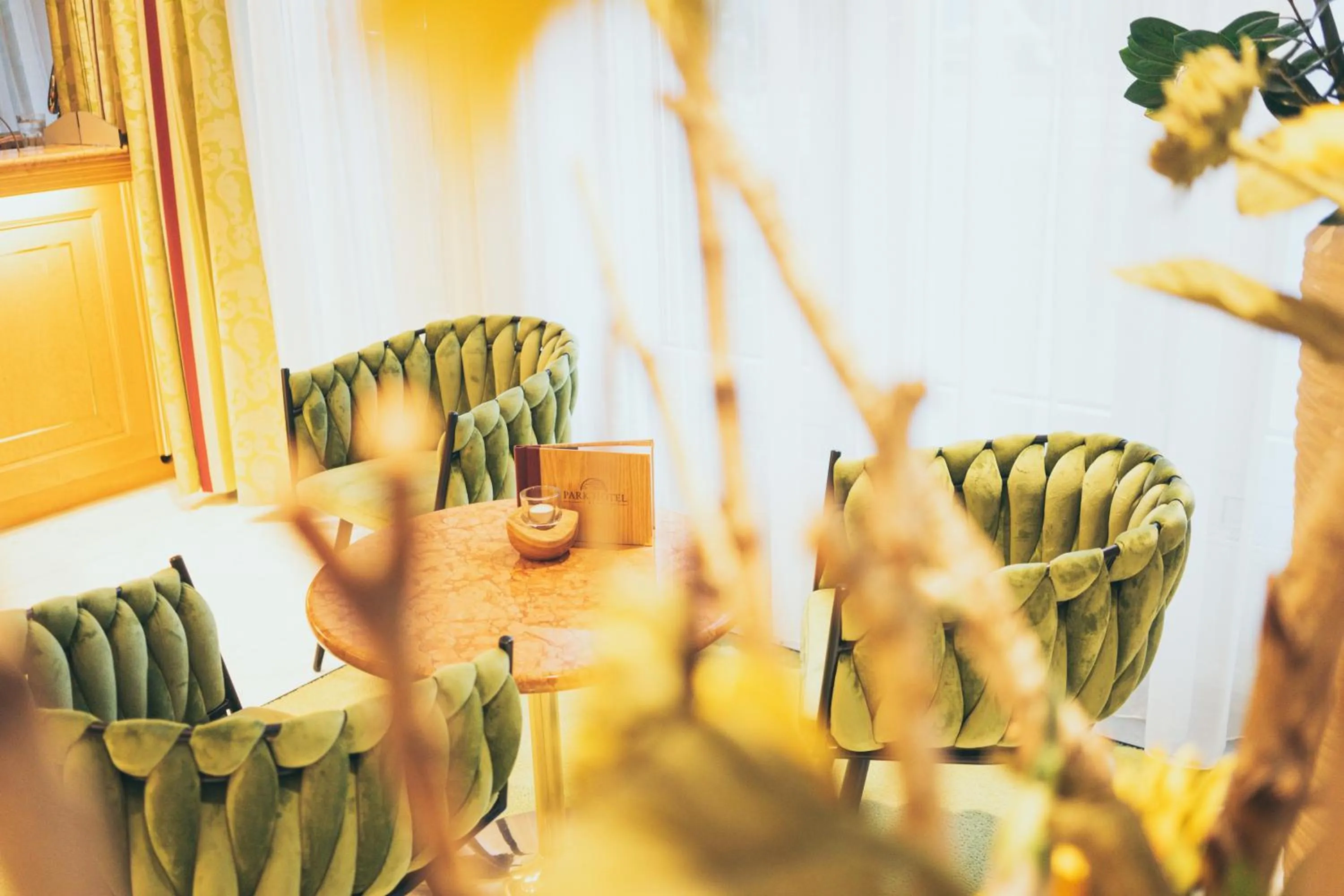 Lobby or reception in Park Hotel Laim