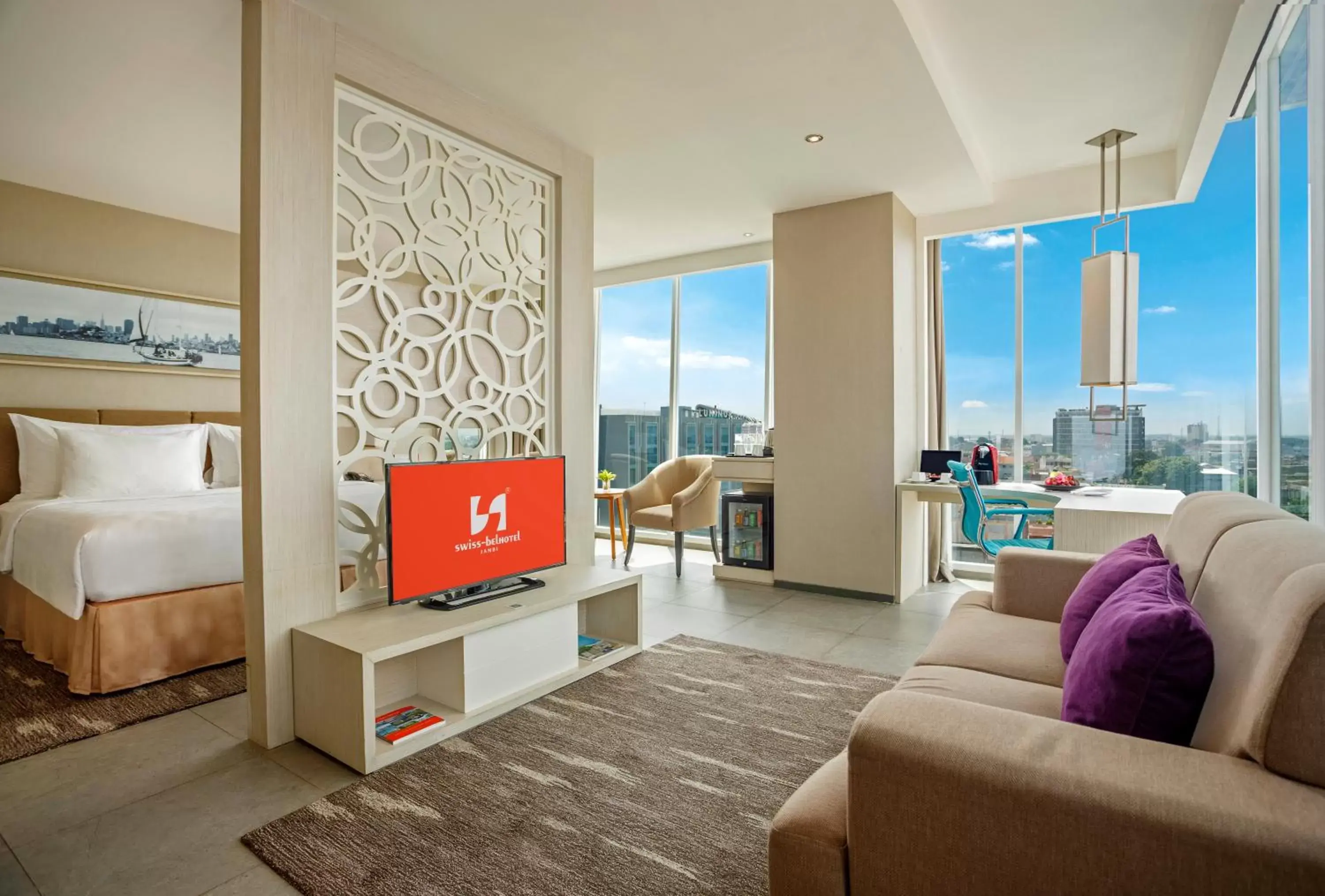 Bedroom, Seating Area in Swiss-Belhotel Jambi