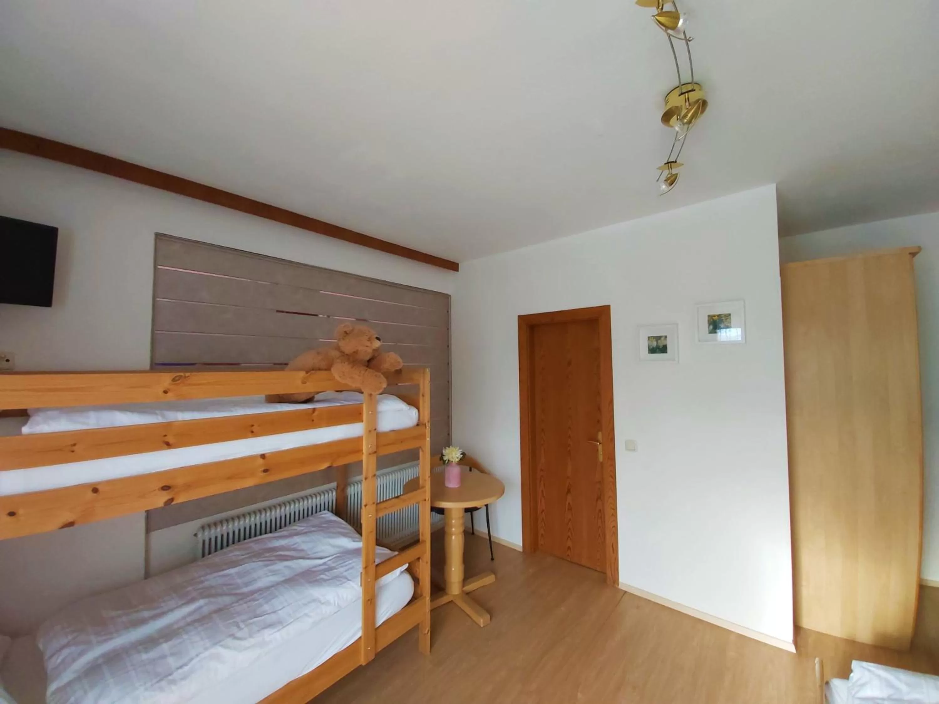 Bedroom, Bed in B&B Pension Karlsdorfer Hof