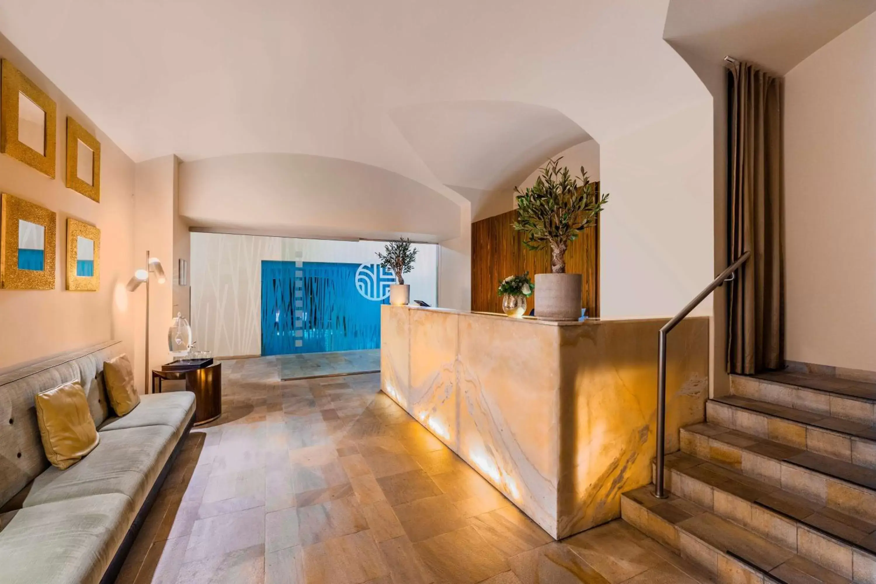Spa and wellness centre/facilities, Lobby/Reception in NH Collection Prague Carlo IV