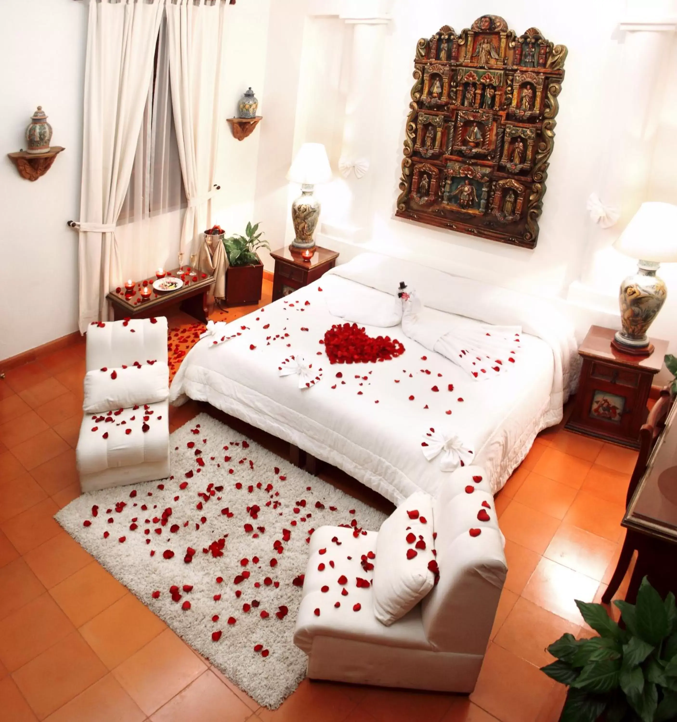 Photo of the whole room, Bed in Hotel Boutique La Casa Azul