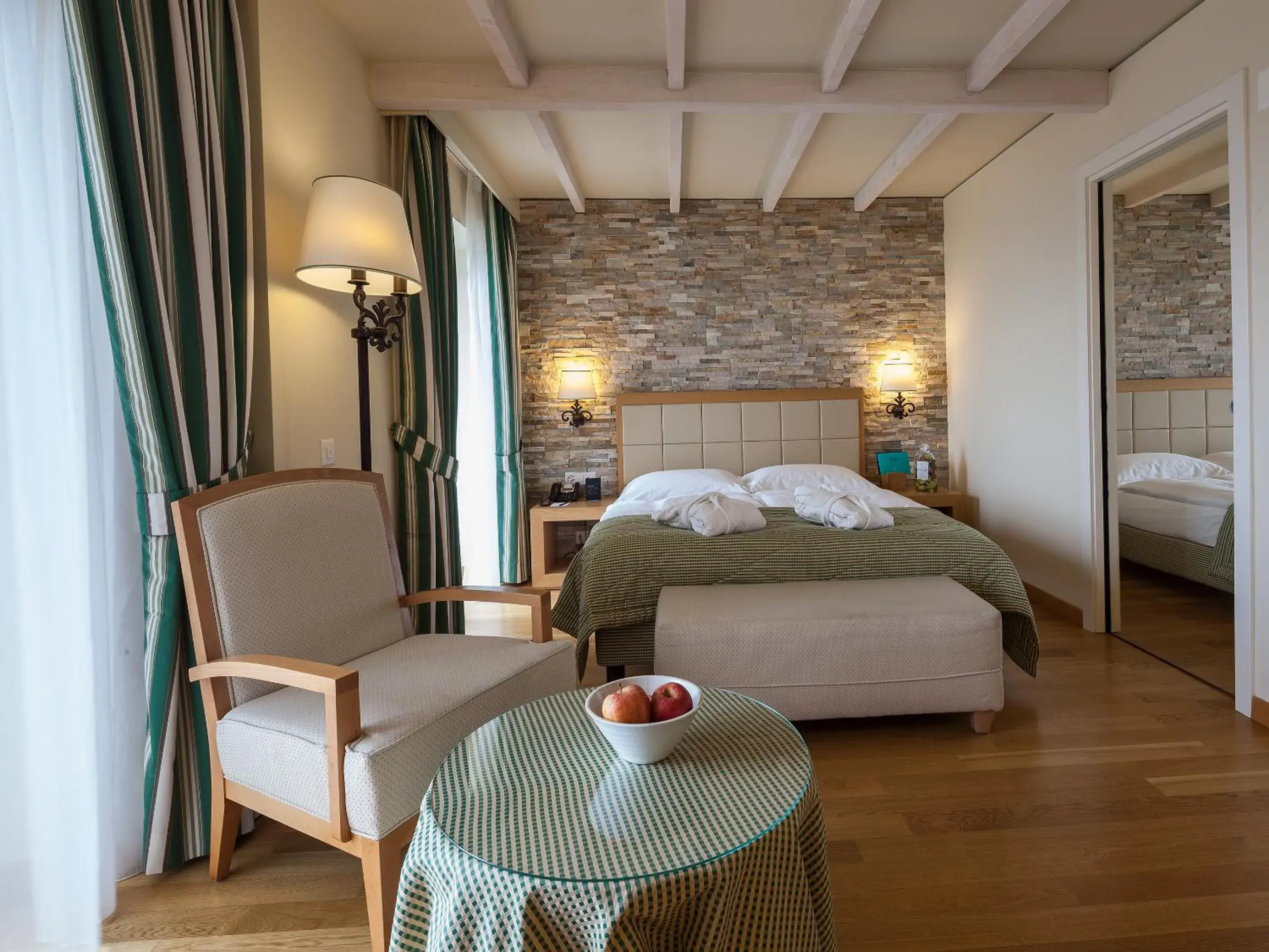 Bedroom in Kurhaus Cademario Hotel & DOT Spa - Ticino Hotels Group