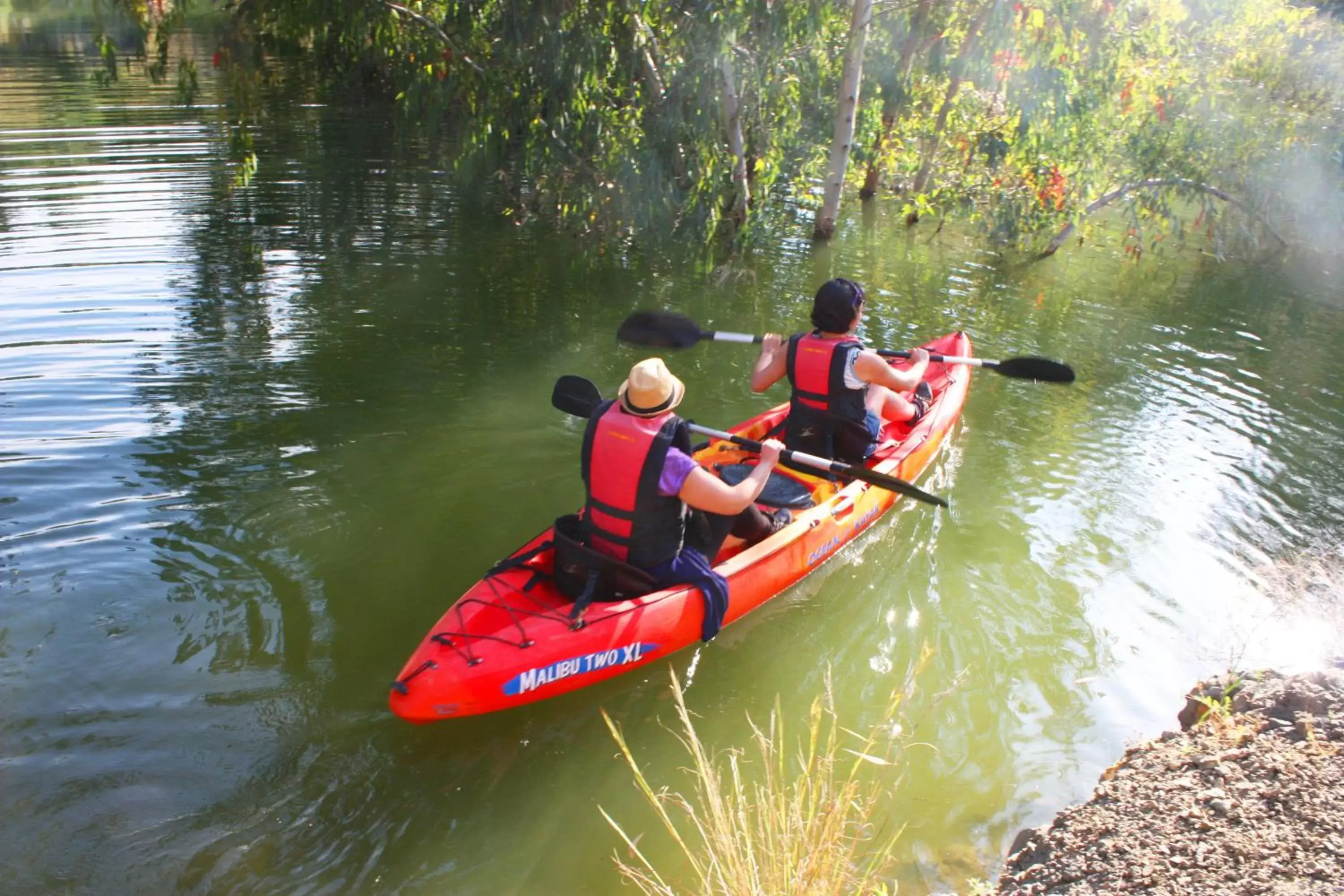 Canoeing in Aperanti Agrotourism