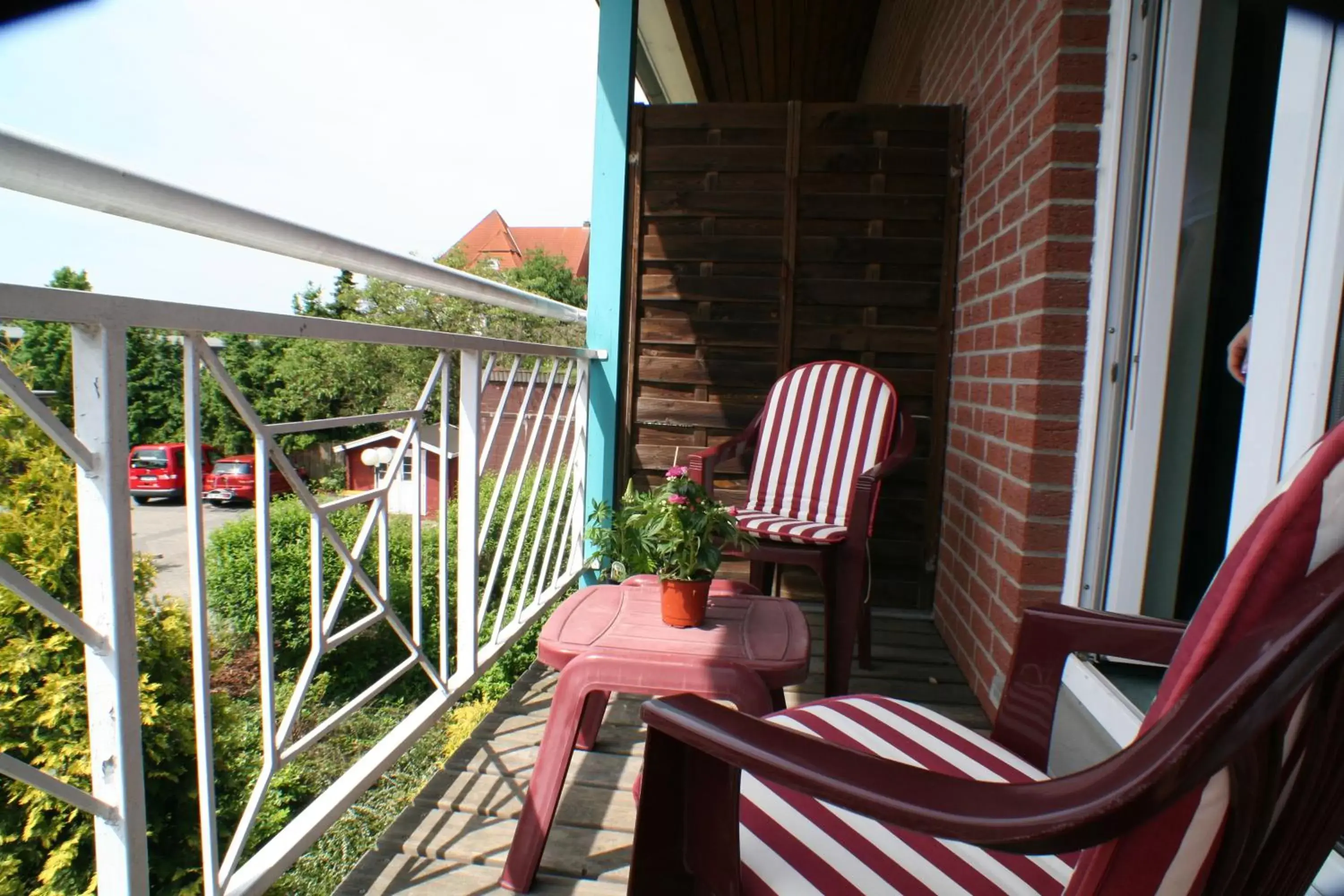 Patio, Balcony/Terrace in Hotel Blumlage