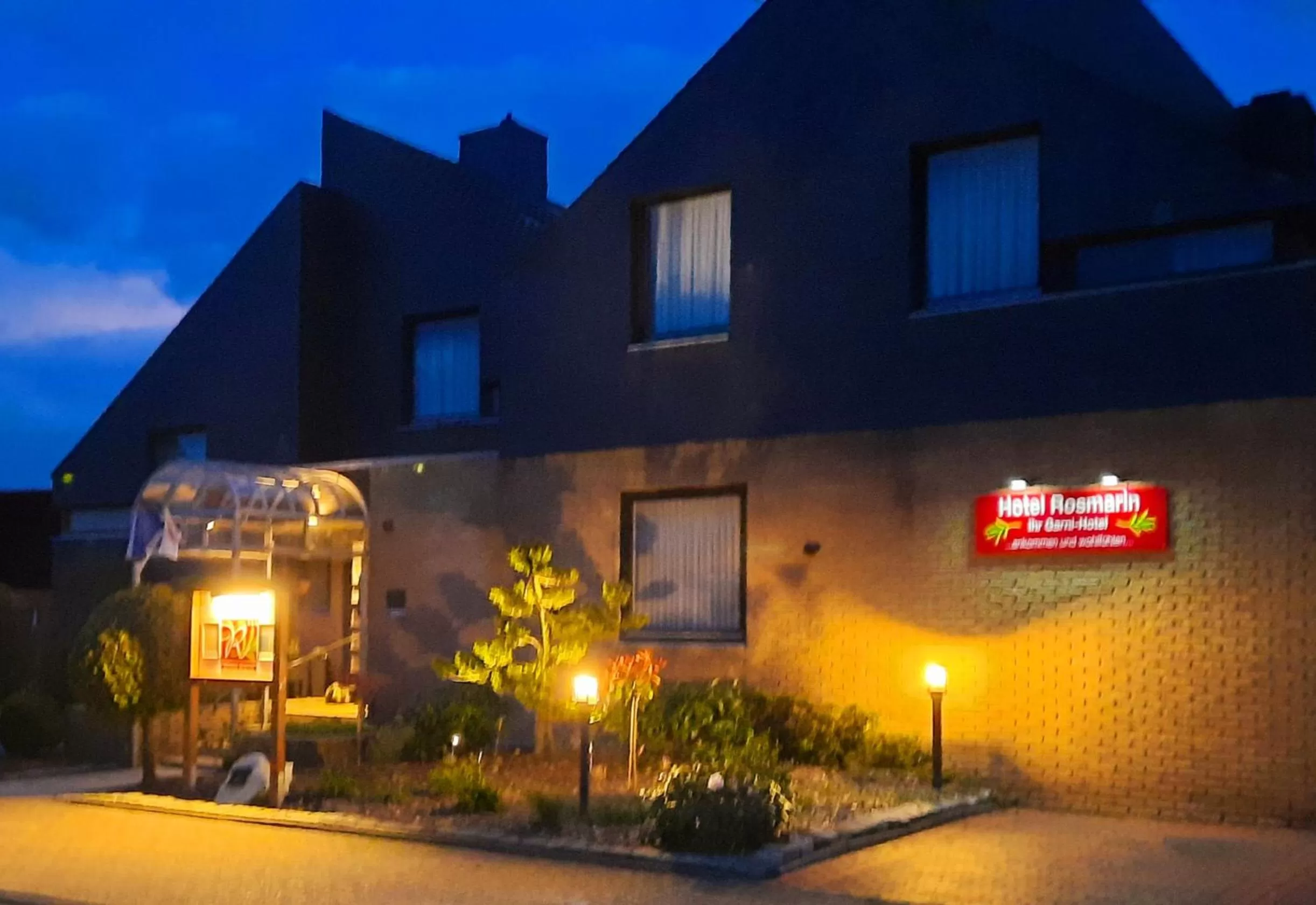 Property building in Hotel Rosmarin