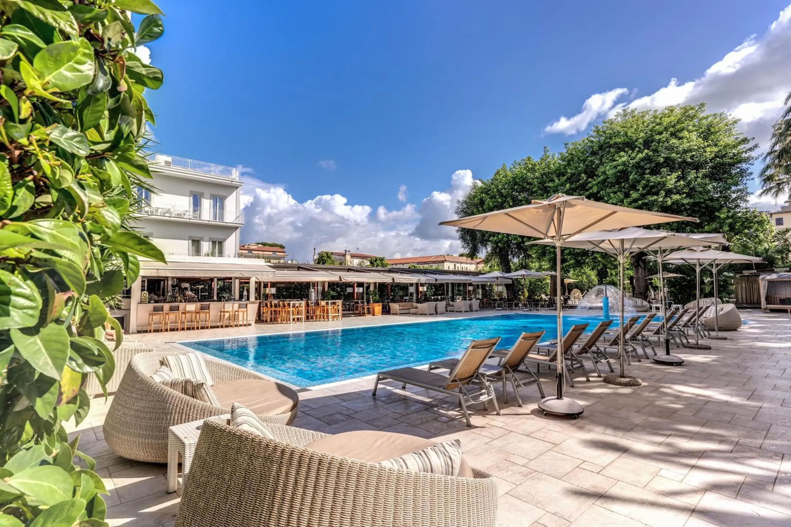 Swimming Pool in Hotel Mediterraneo