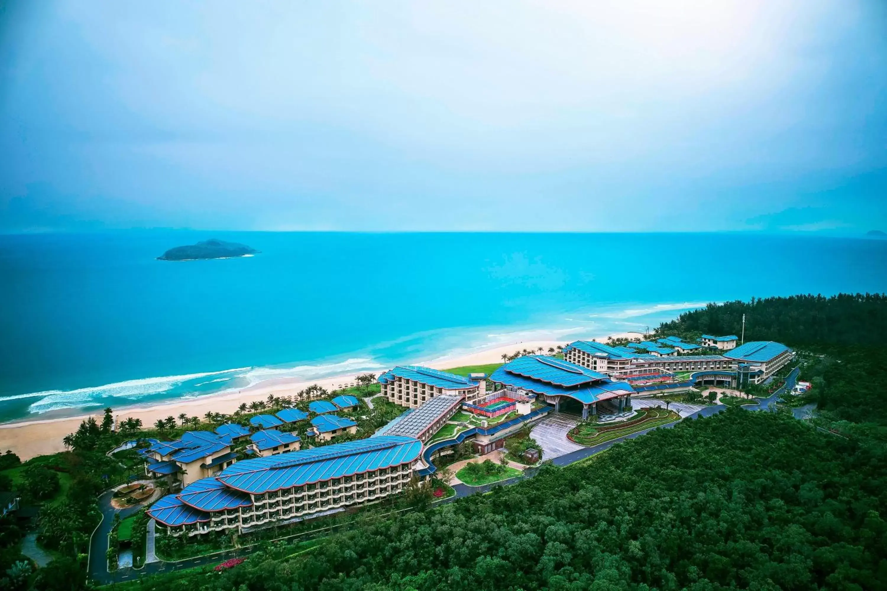 Property building, Bird's-eye View in The Westin Shimei Bay Resort