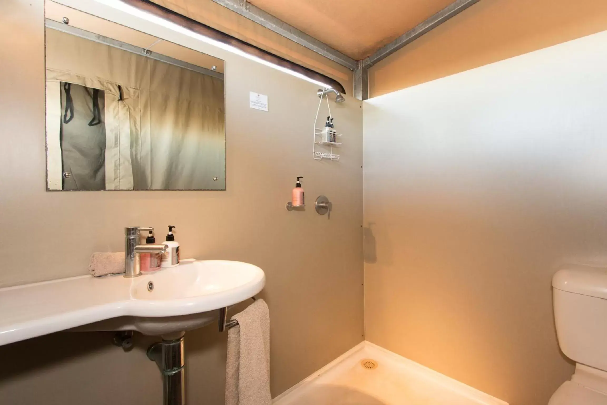 Shower, Bathroom in Eco Beach Wilderness Retreat