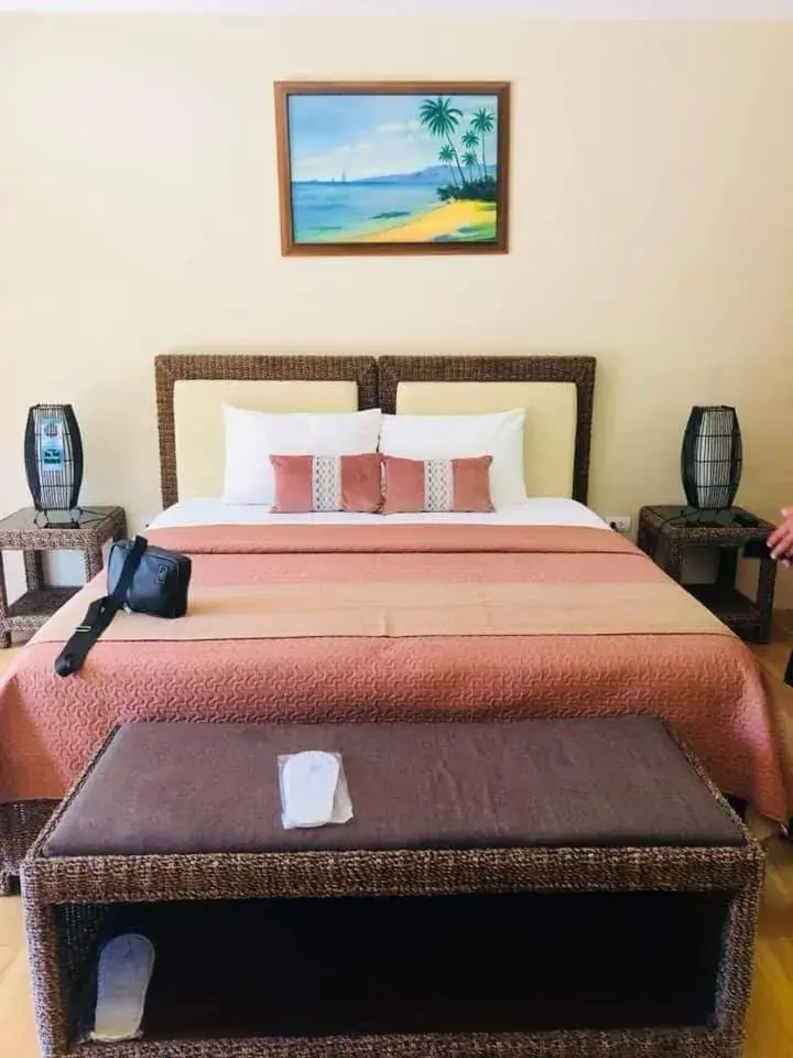 Bed in Infinity Sands Resort